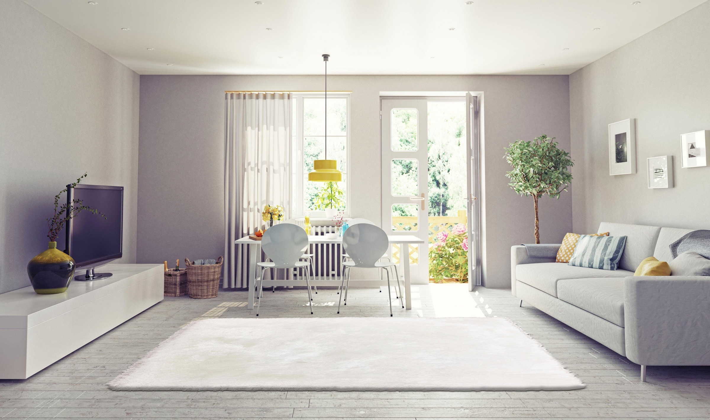 my home Hochflor-Teppich »Barin«, rechteckig, 90 mm Höhe, besonders weicher Teppich