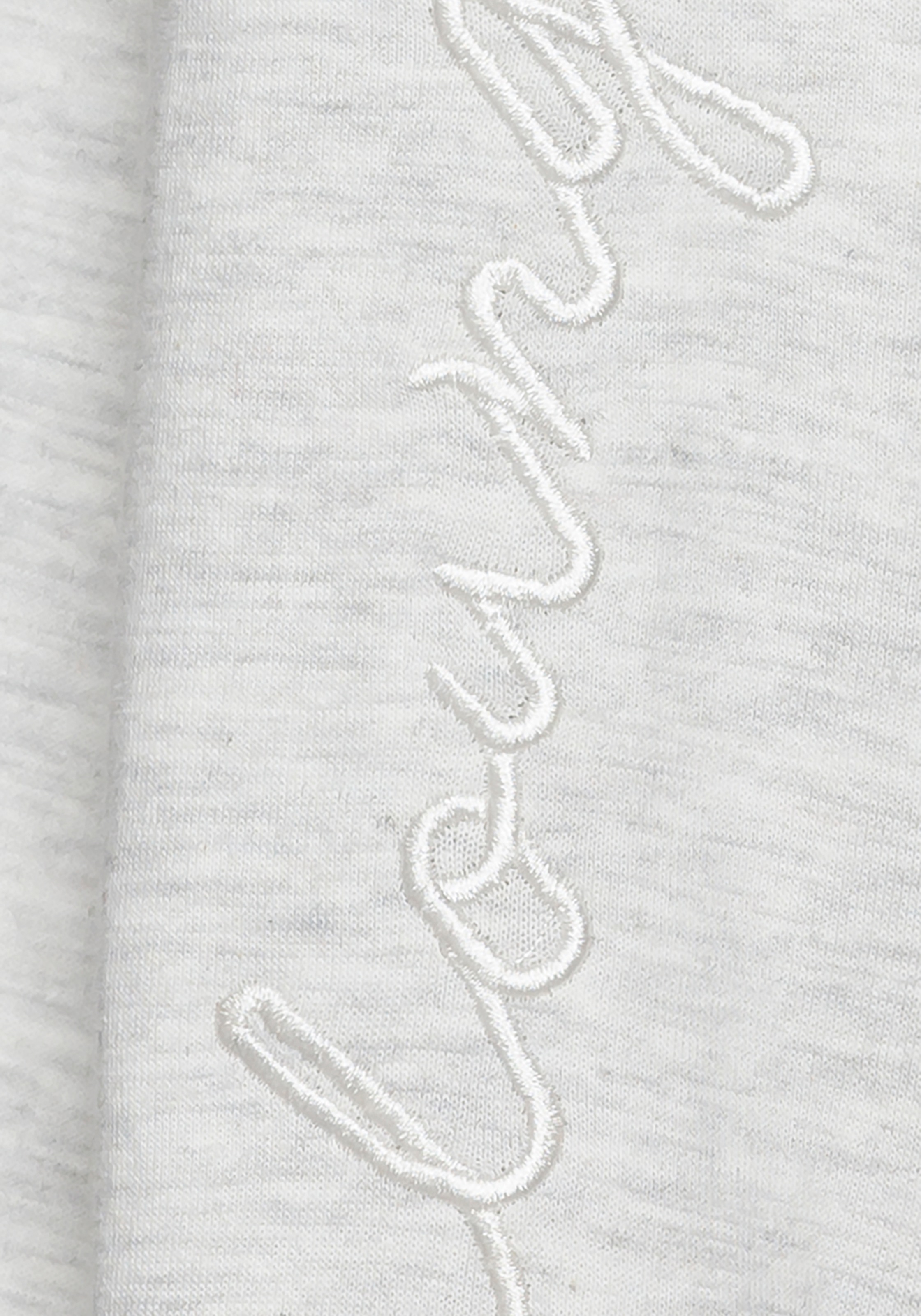 Vivance Hoodie, mit seitlicher Loungewear Stickerei, Loungshirt