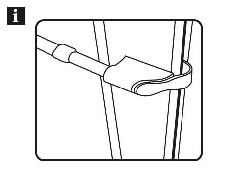 GARDINIA Scheibenstange »Spannvitrage«, 1 läufig-läufig, ausziehbar, Serie Klemmvitrage Ø 10/12 mm