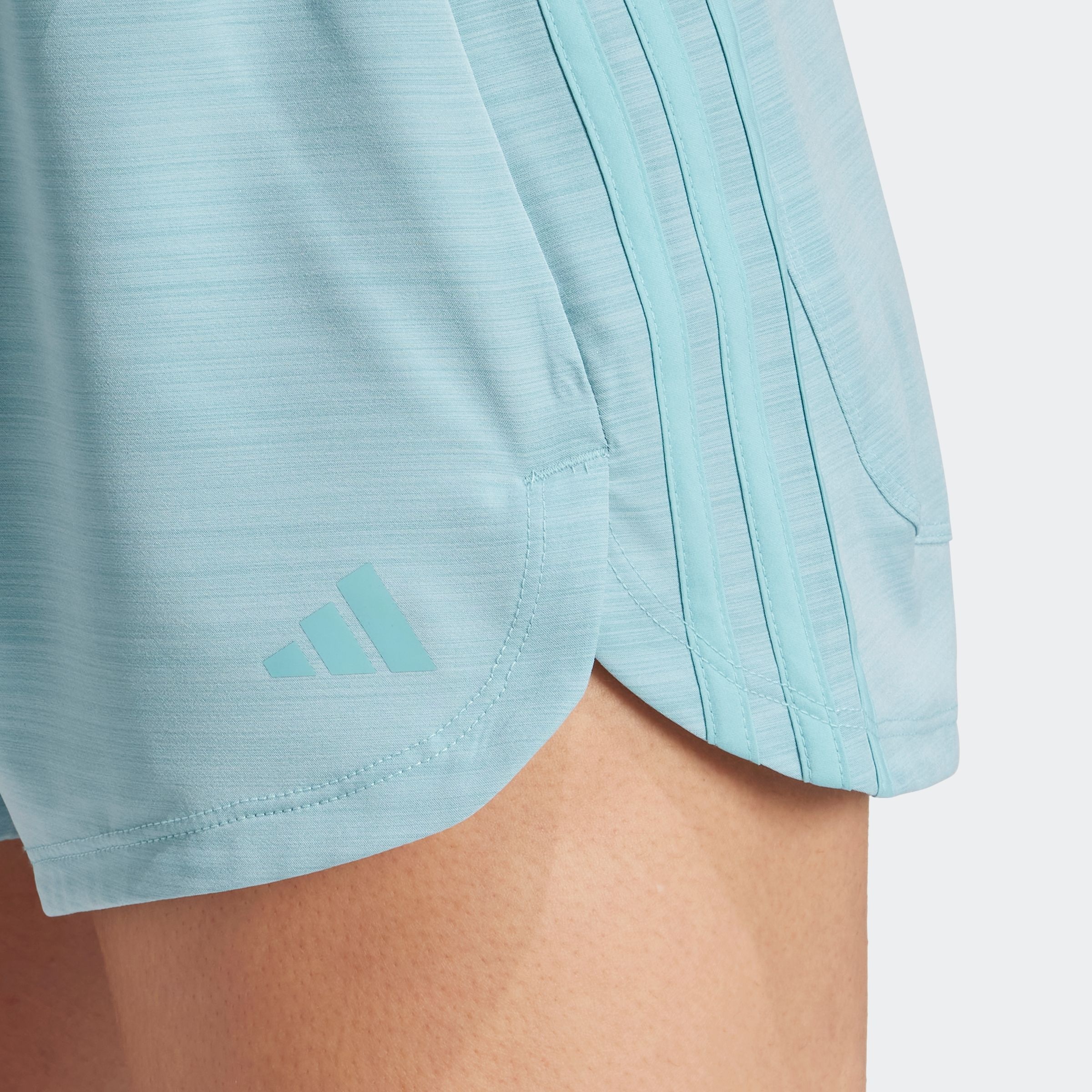 adidas Performance Shorts »PACER WVN HIGH«, (1 tlg.), Woven Trainingsshorts mit hohem Bund