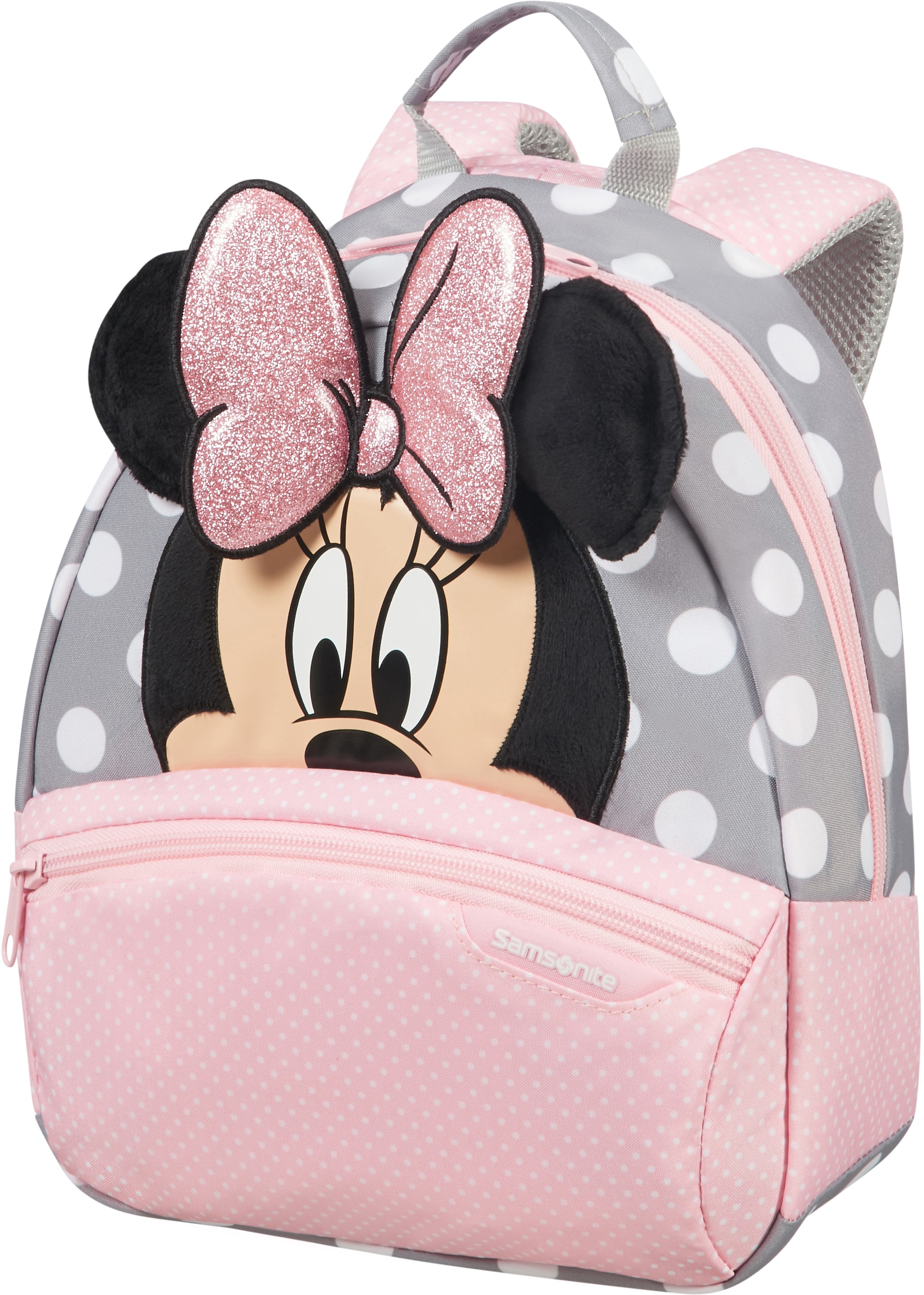 Samsonite Kinderrucksack »Disney Ultimate 2.0, S, Minnie Glitter«, Kinderrucksack Kindergartenrucksack Kinderfreizeitrucksack