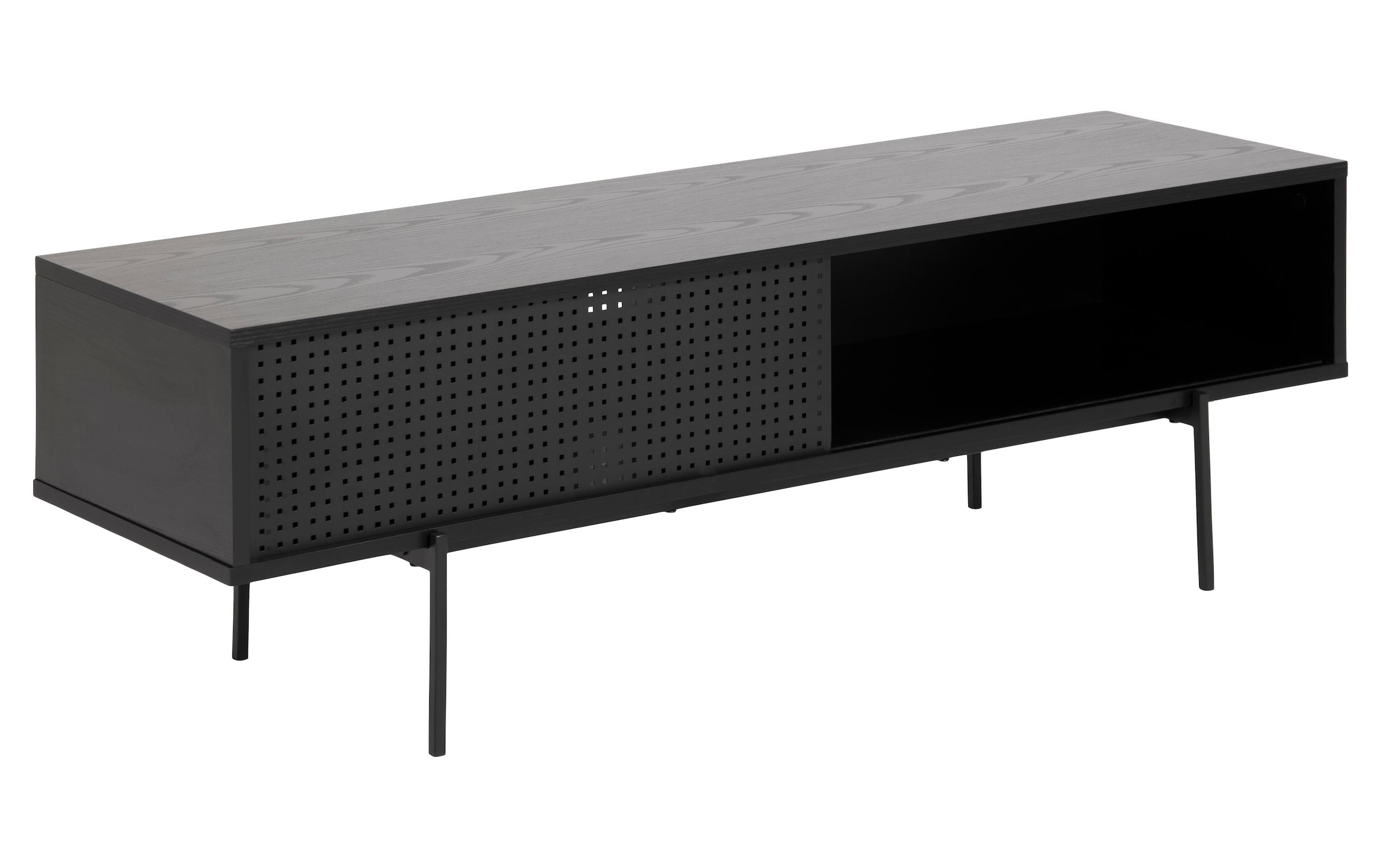 AC Design Konsolentisch »Angus 140 x 40 x 44.5 cm, Schwarz«