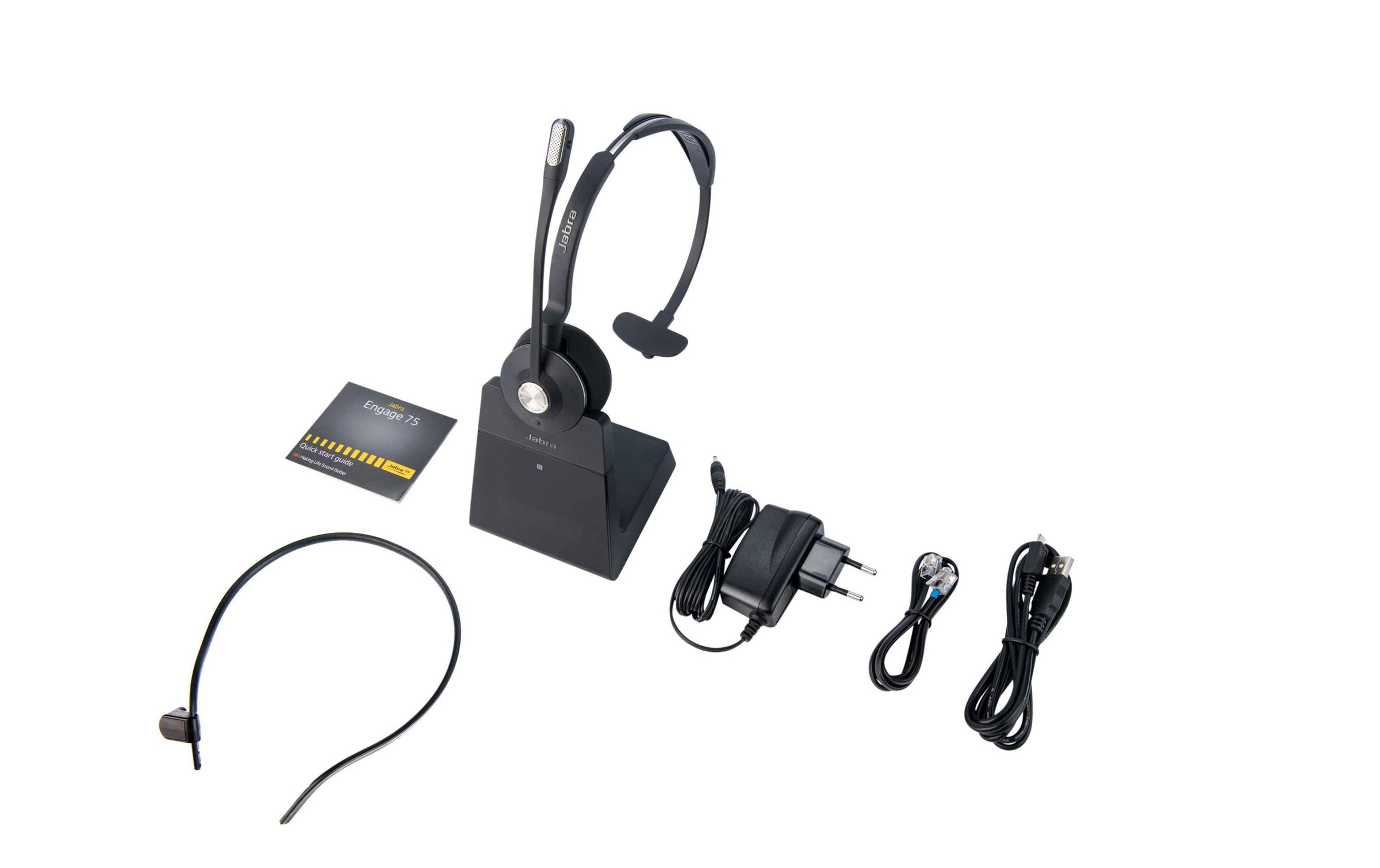 Jabra Headset »Engage 75 Mono«, Noise-Cancelling