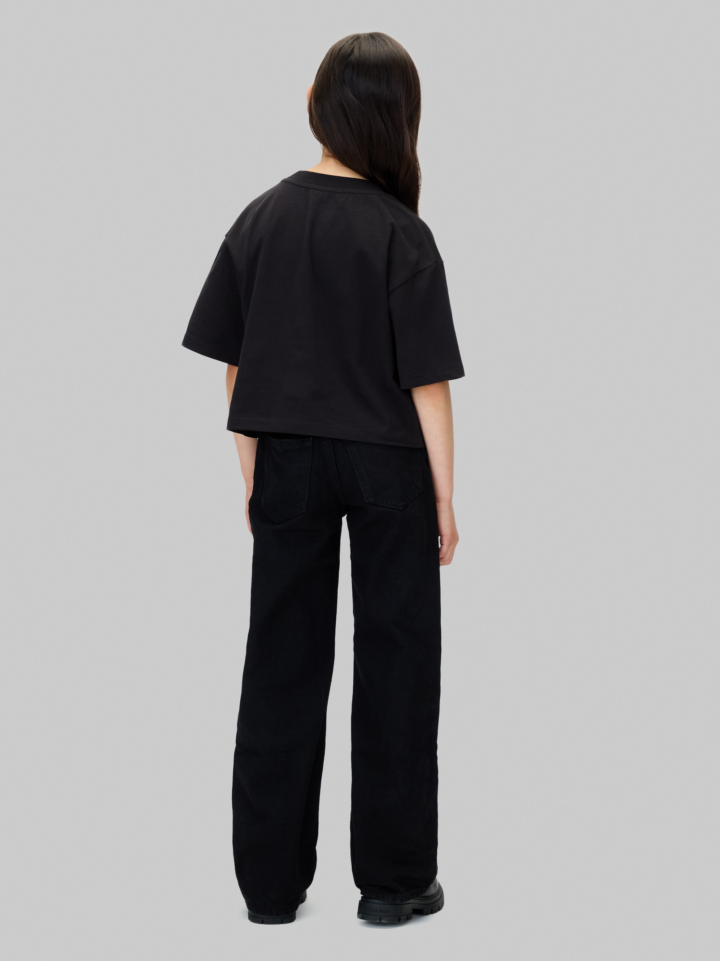Calvin Klein Jeans Weite Jeans »HR WIDE LEG«, für Kinder bis 16 Jahre, hoher Bund