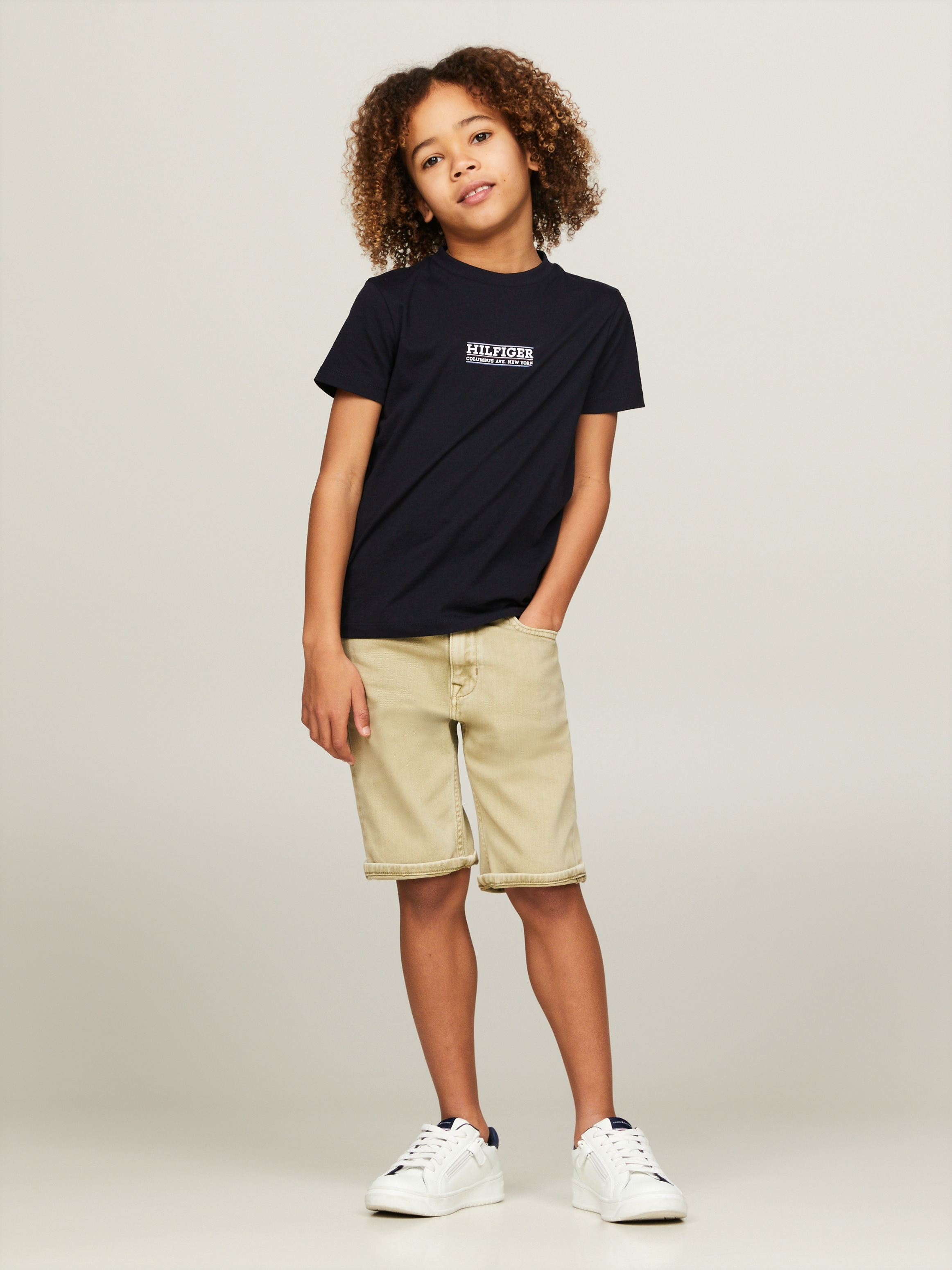 Tommy Hilfiger T-Shirt »HILFIGER TEE S/S«, Kinder bis 16 Jahre