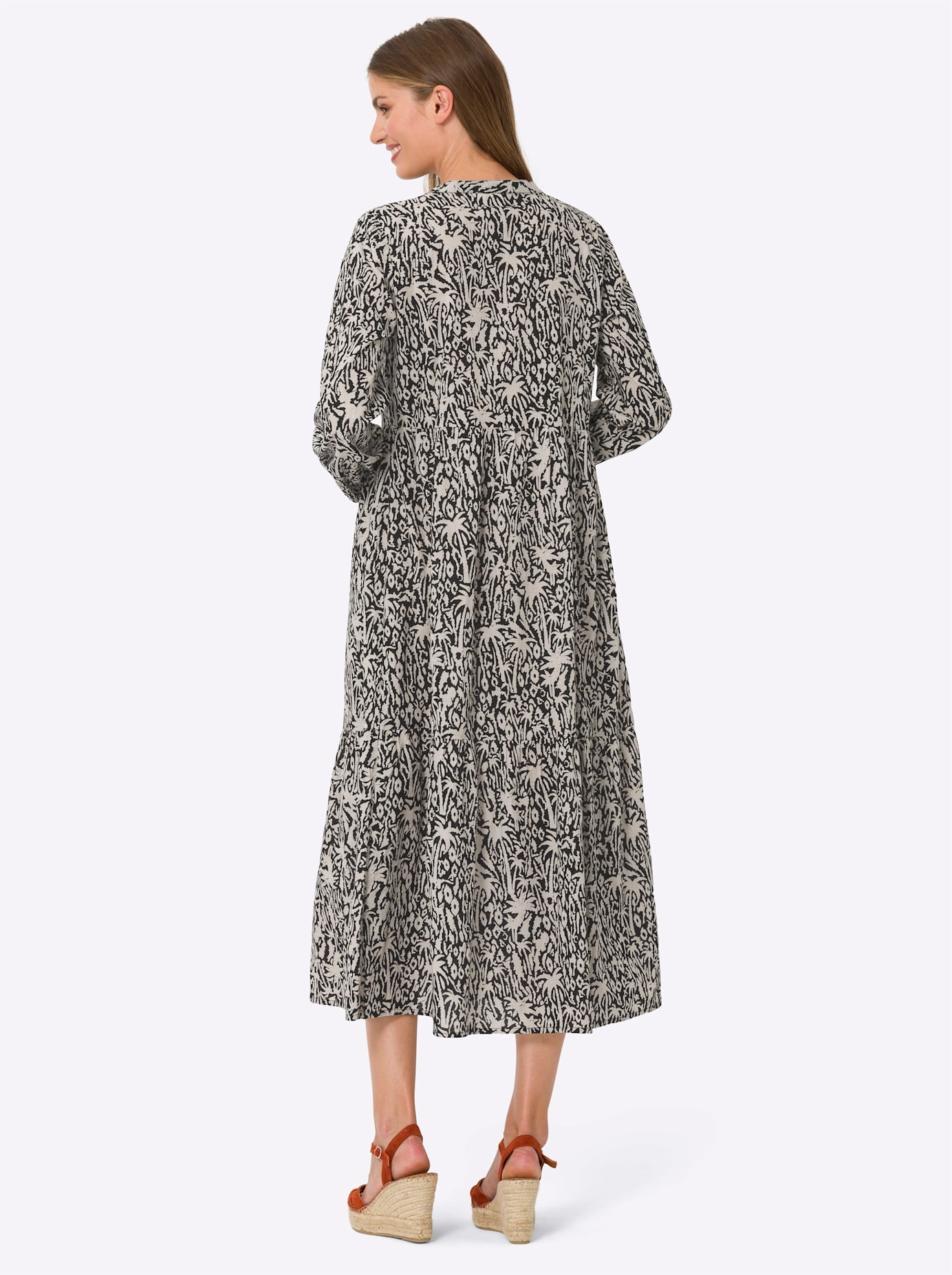 heine Maxikleid »Druck-Kleid«