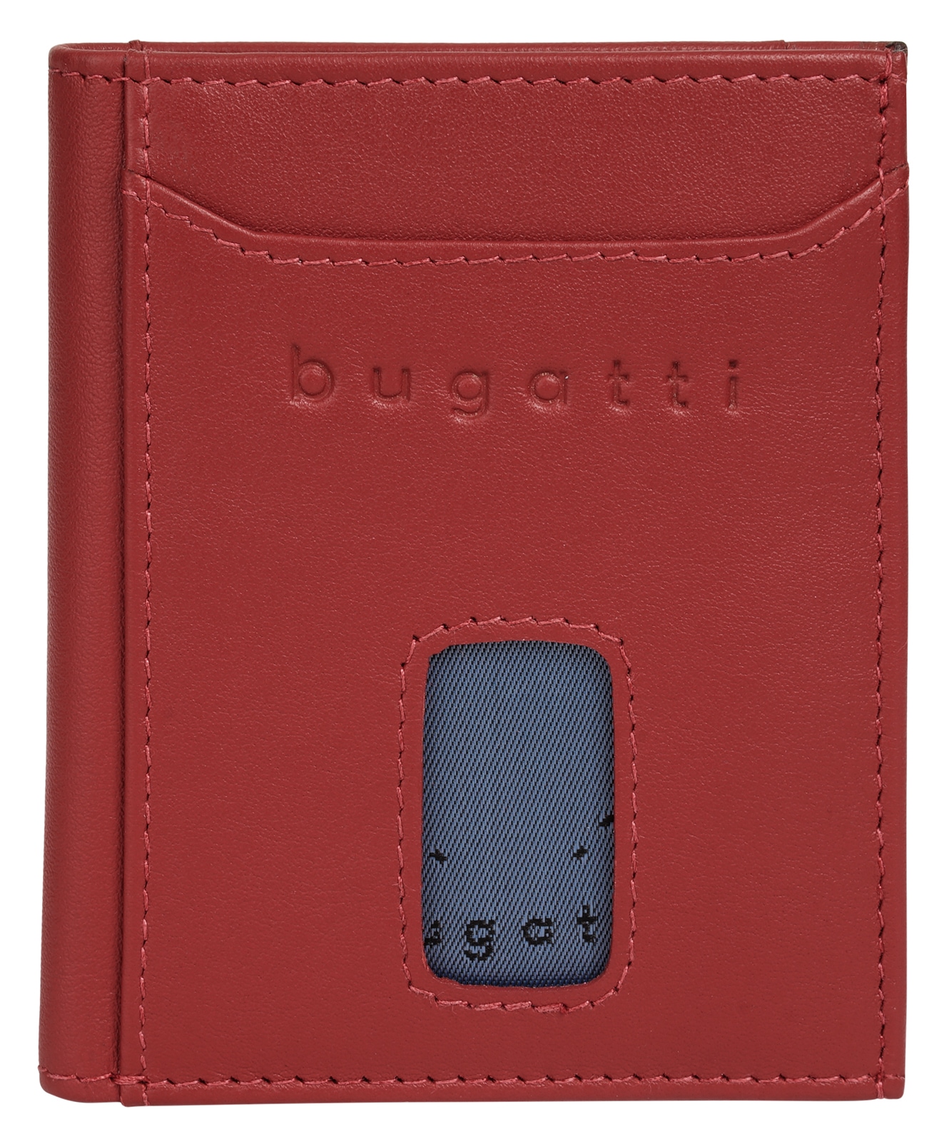 bugatti Geldbörse "BUGATTI Herren, Damen SECURE SLIM echt Leder" echt Leder