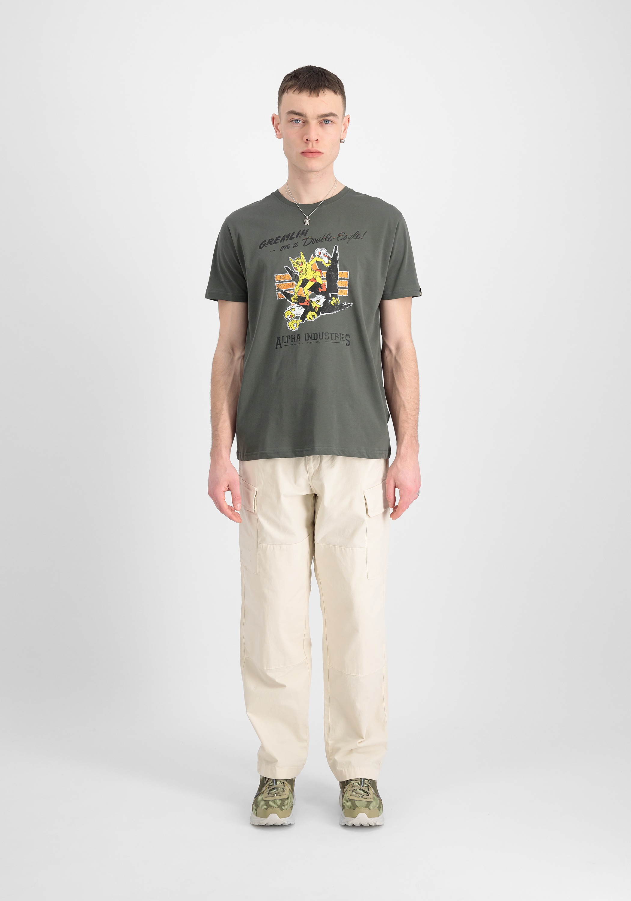 Alpha Industries T-Shirt »Alpha Industries Men - T-Shirts Gremlin T-Shirt«