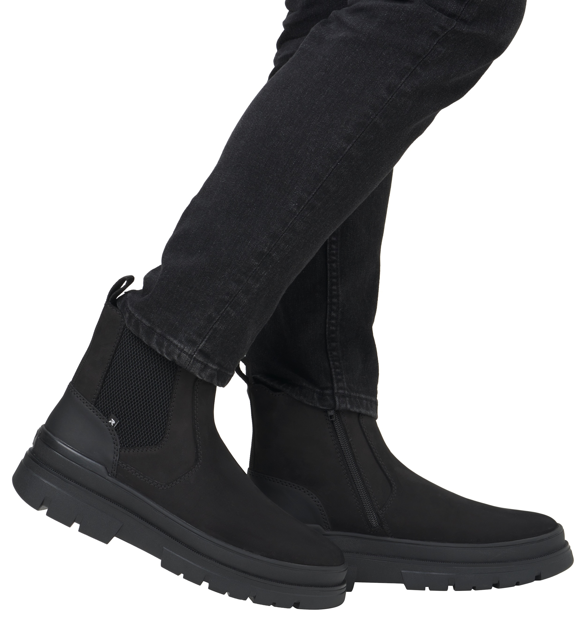 Rieker EVOLUTION Chelseaboots, Schlupfboots, Stiefelette mit praktischem Innenreissverschluss