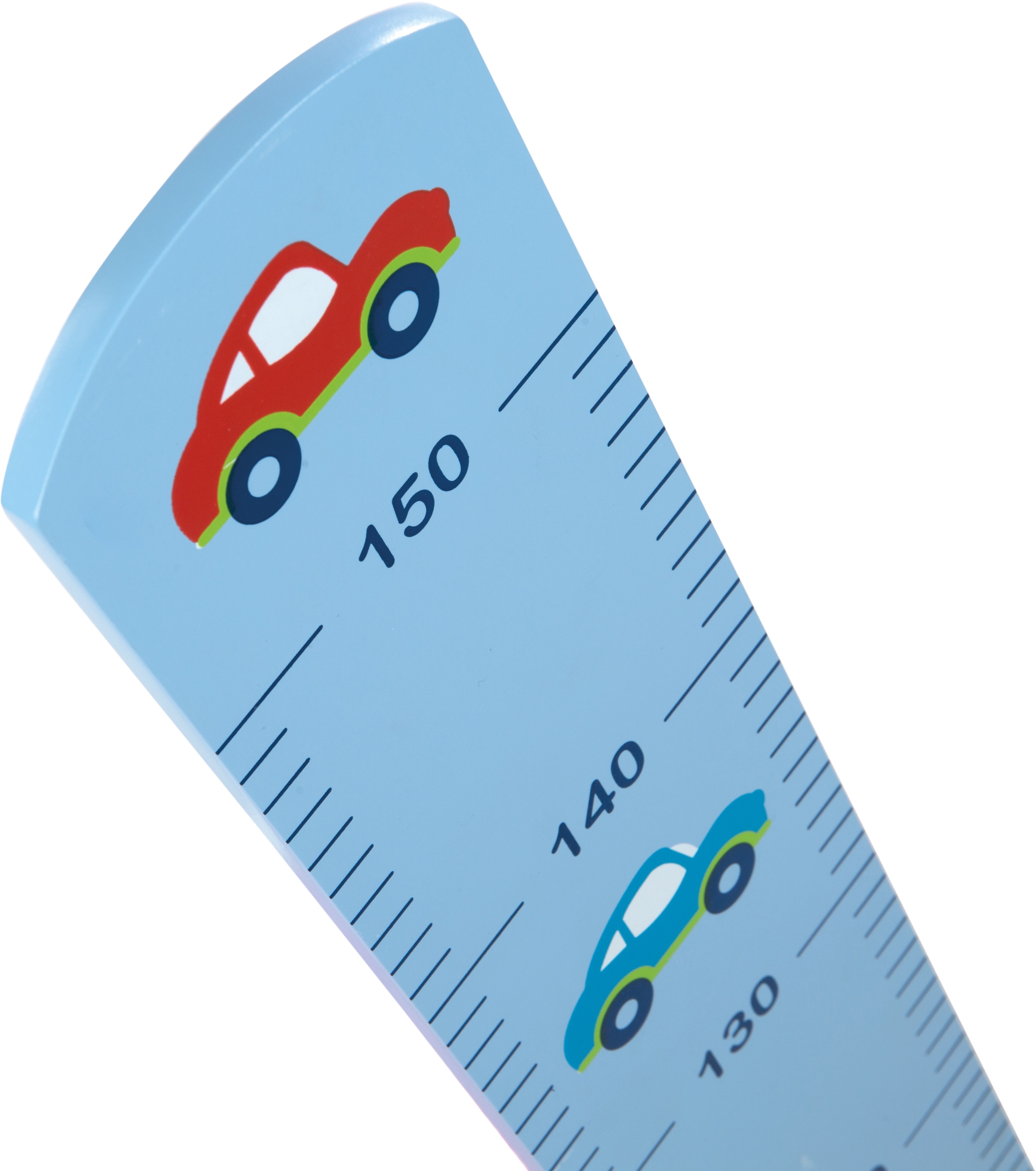 roba® Messlatte »Rennfahrer«, mit Auto Motiv, Skala bis 150 cm