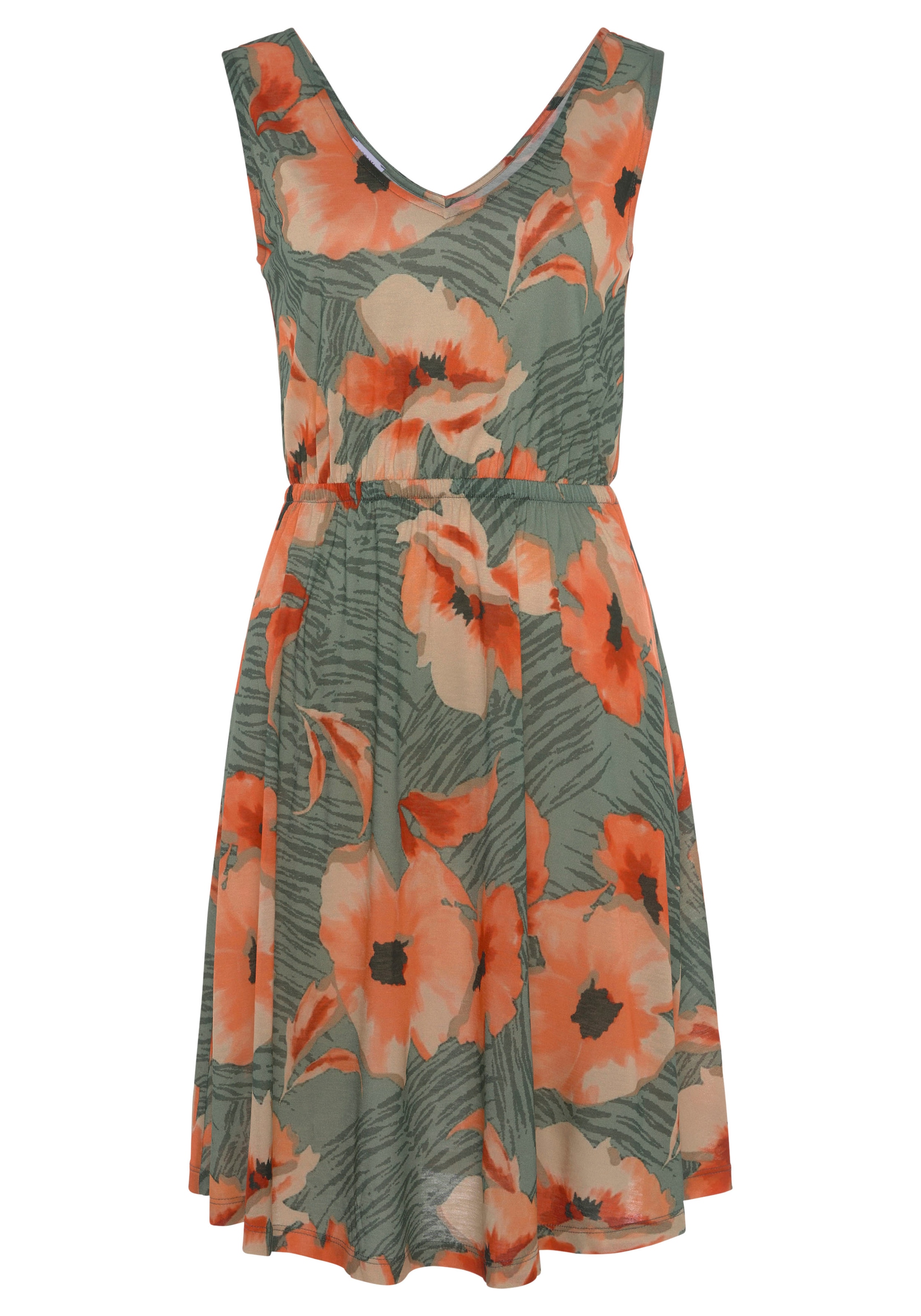 LASCANA Jerseykleid, mit Schweiz online kaufen Blumendruck Jelmoli-Versand bei