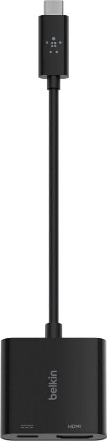 Belkin Laptop-Adapter »USB-C auf HDMI-Adapter mit 60 W PD«, USB Typ C zu USB Typ C, 13 cm