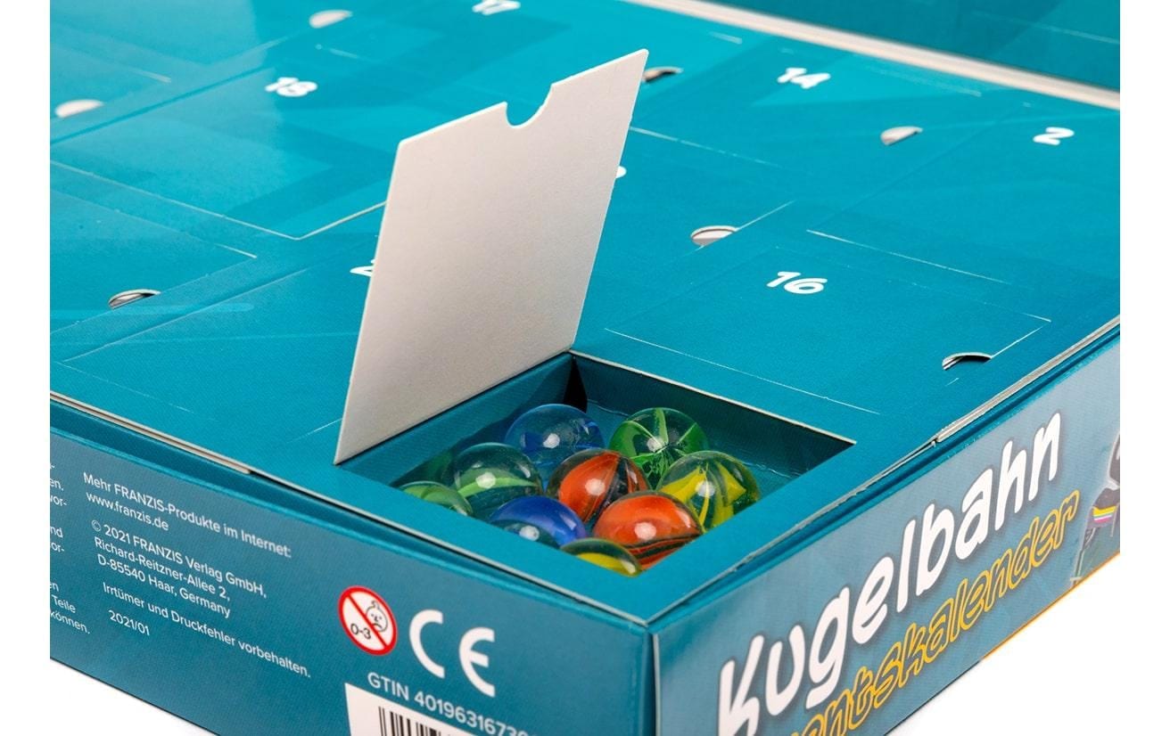 Franzis Adventskalender »Kugelbahn 1«, ab 8 Jahren