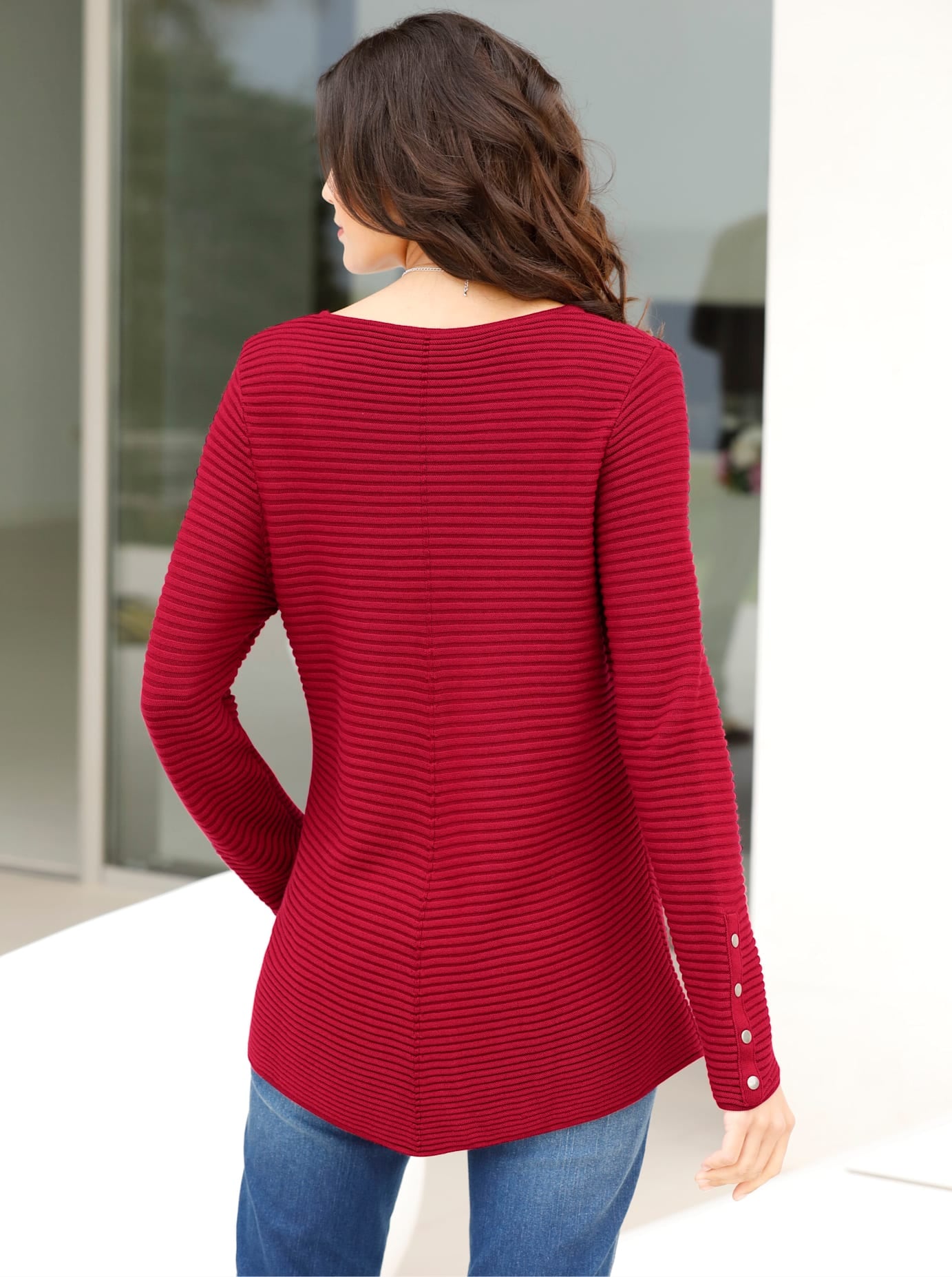 Inspirationen Rundhalspullover »Pullover«