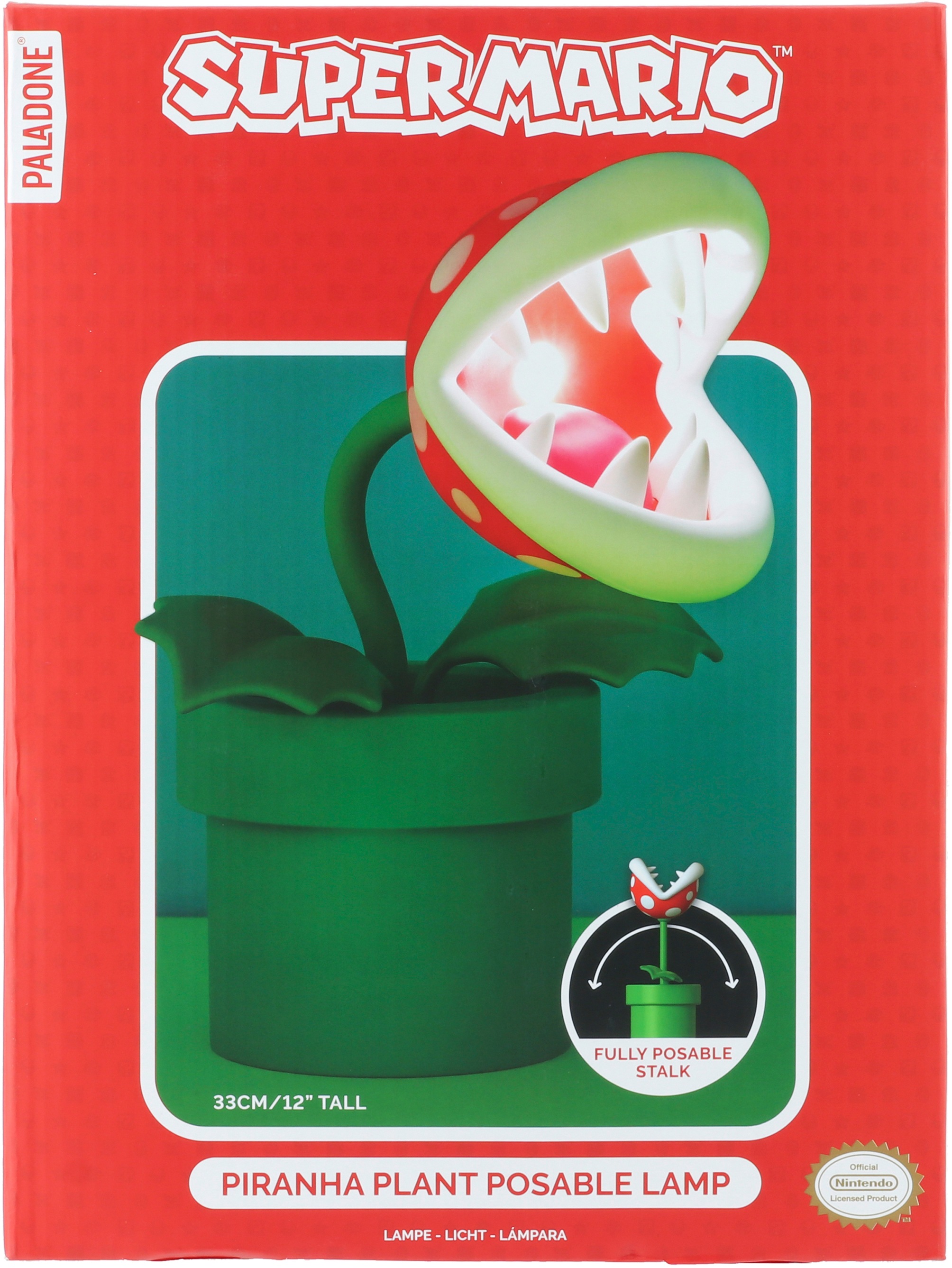 Paladone Dekolicht »Super Mario Lampe Piranha Plant«