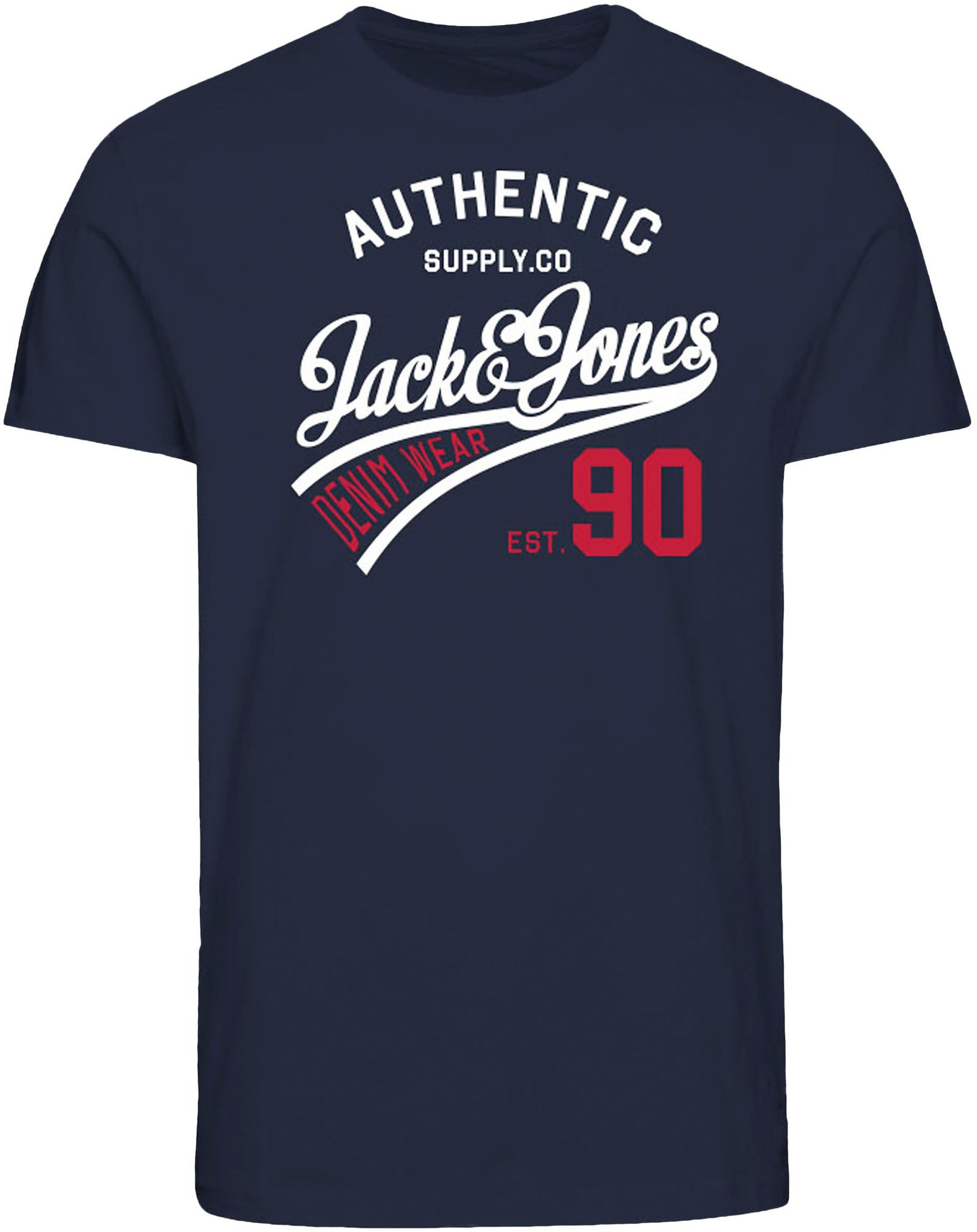 Jack & Jones Rundhalsshirt »JJETHAN TEE SS CREW NECK 3PK MP NOOS«, (Packung, 3 tlg., 3er-Pack)