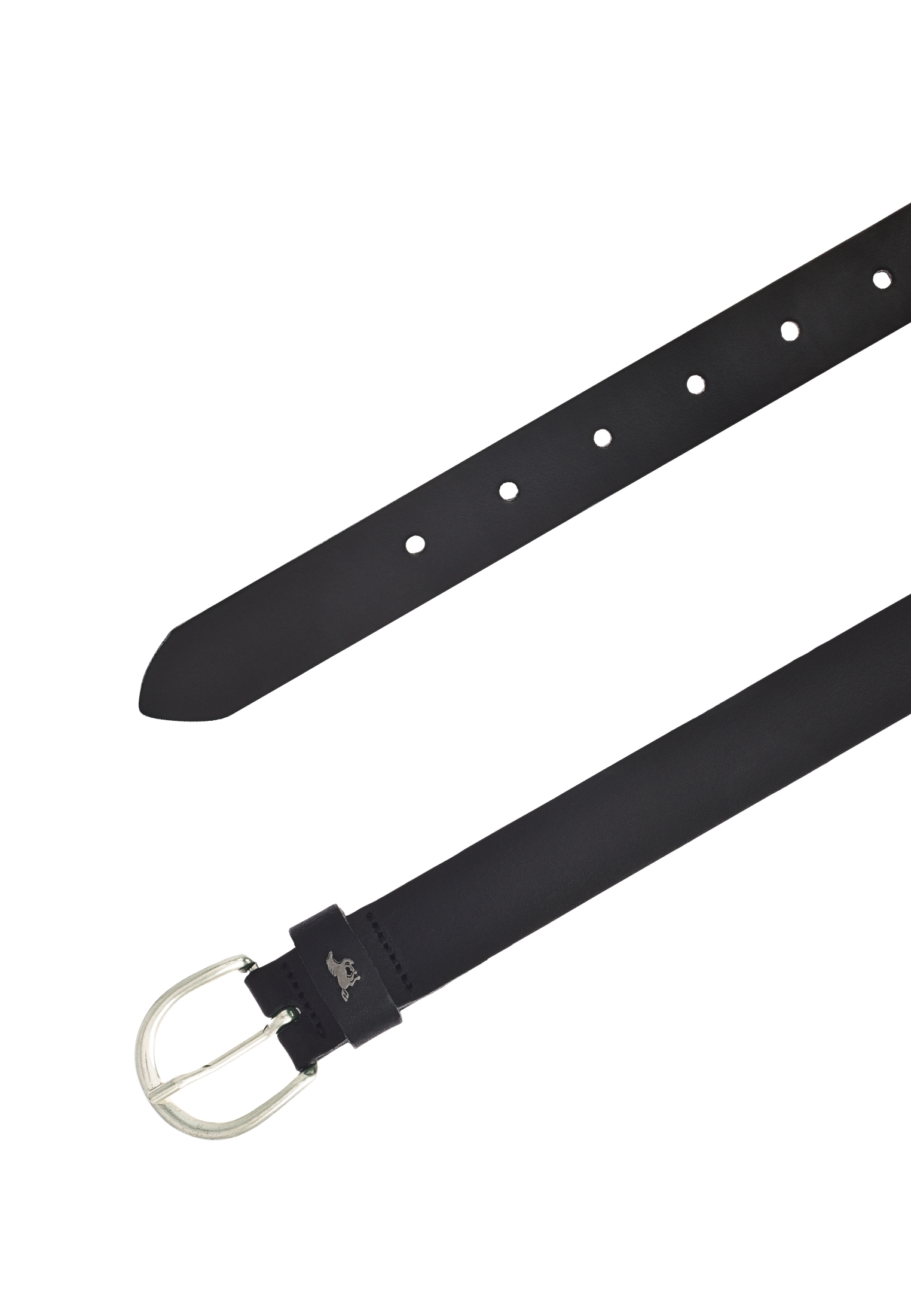 MUSTANG Ledergürtel, Pull-Up-Leder mit Vintagecharakter, in schmaler Form, 2,5 cm