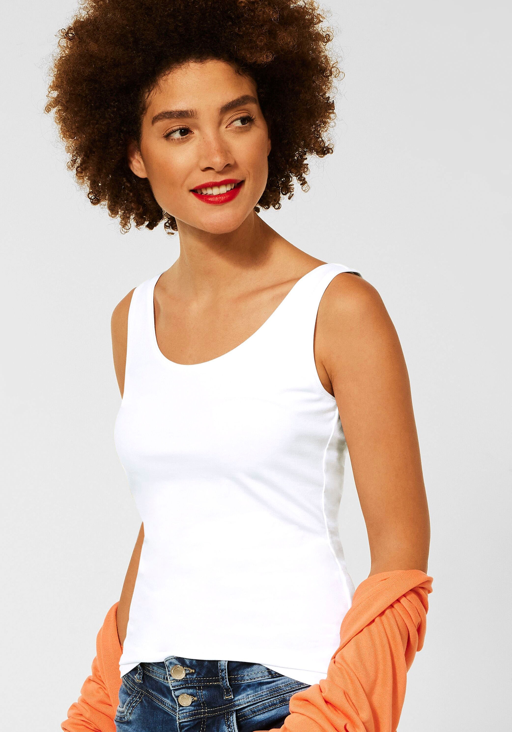 STREET ONE Tanktop »Style Anni«, mit Stretch