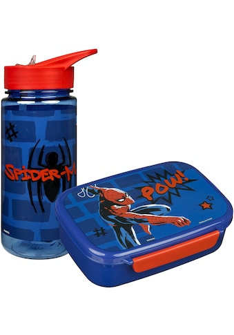 Lunchbox »Spider Man«, (Set, 2 tlg.)