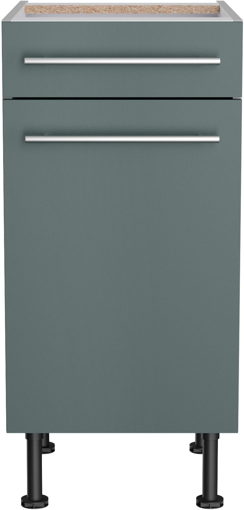 KOCHSTATION Unterschrank »KS-Bern2«, Breite 40 cm, 1 Tür, 1 Schubkasten, 1 Einlegeboden