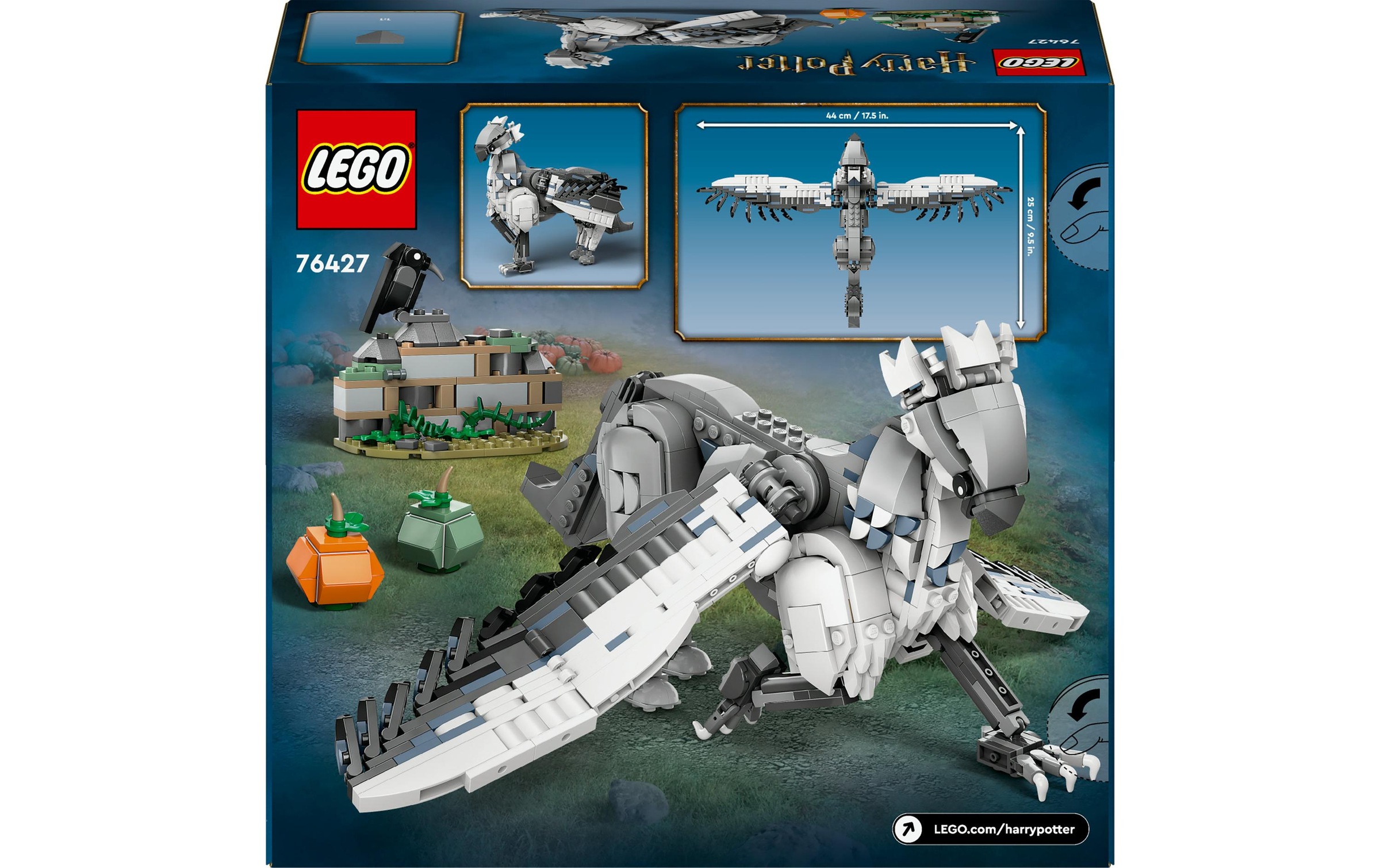 LEGO® Spielbausteine »Harry Potter Hippogreif Seidenschnabel 76427«, (723 St.)