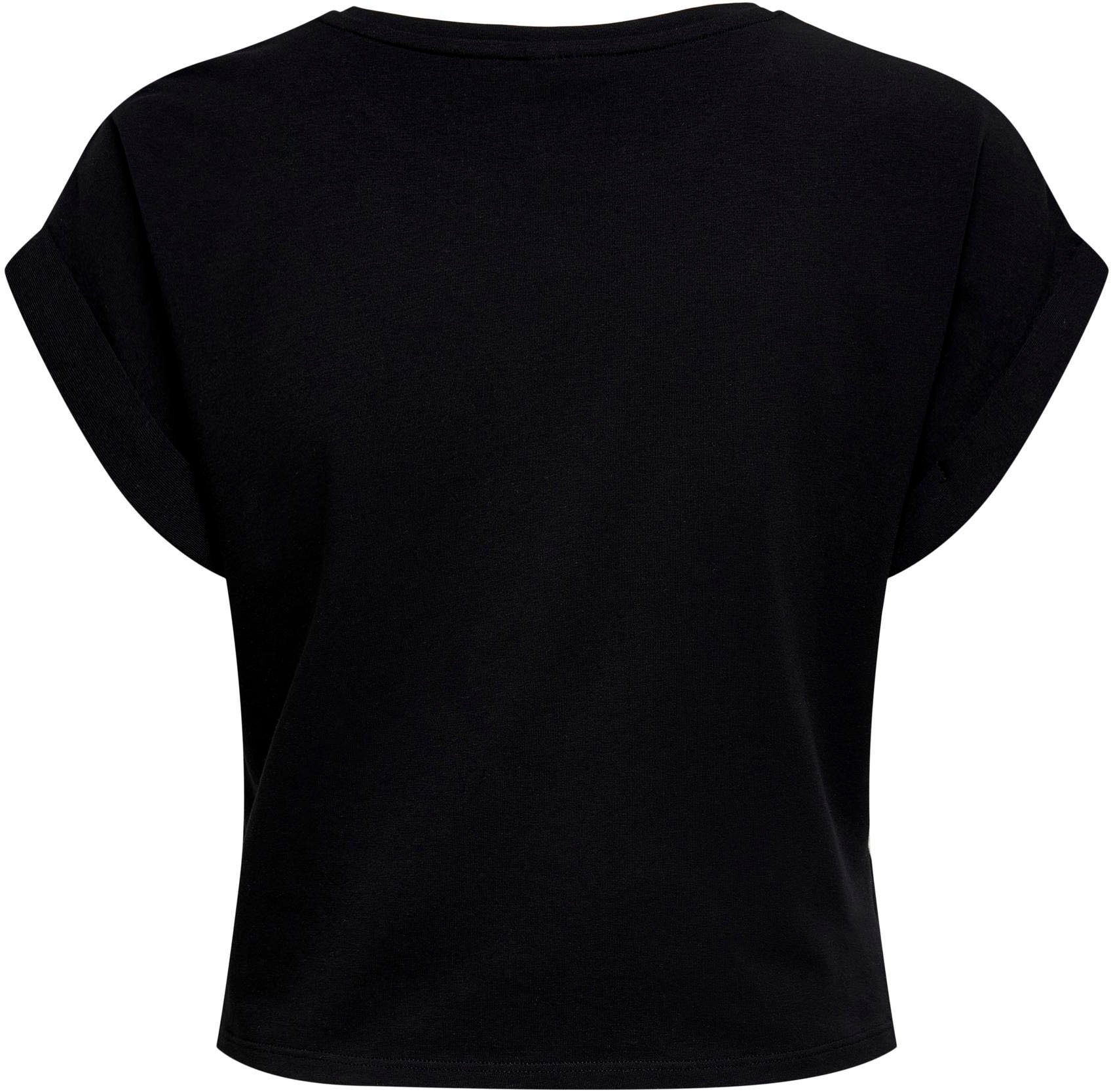 ONLY Kurzarmshirt »ONLREIGN S/S KNOT TOP NN«