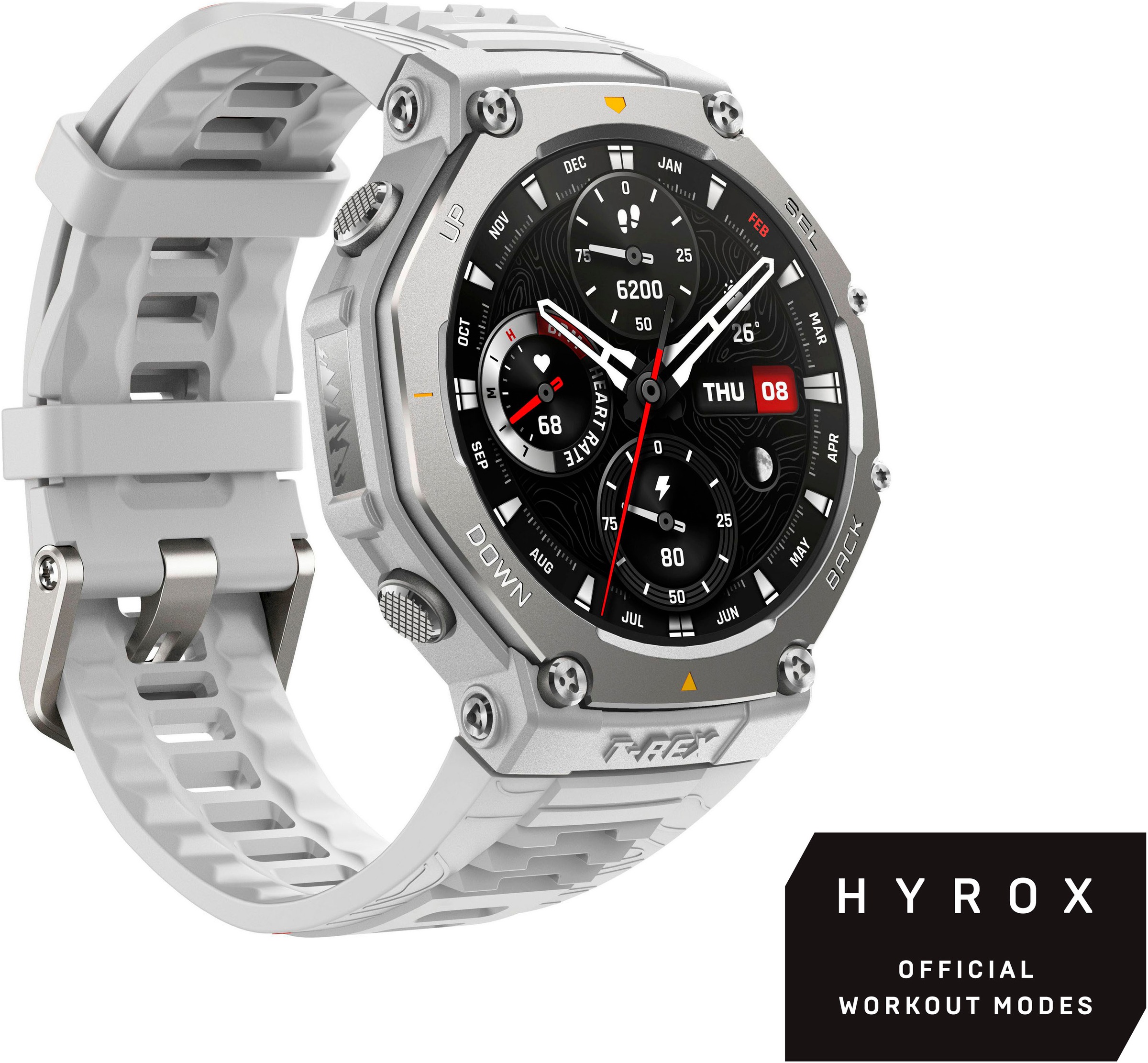 Amazfit Smartwatch »T-Rex 3« ( / 1,5 ″) ZeppOS