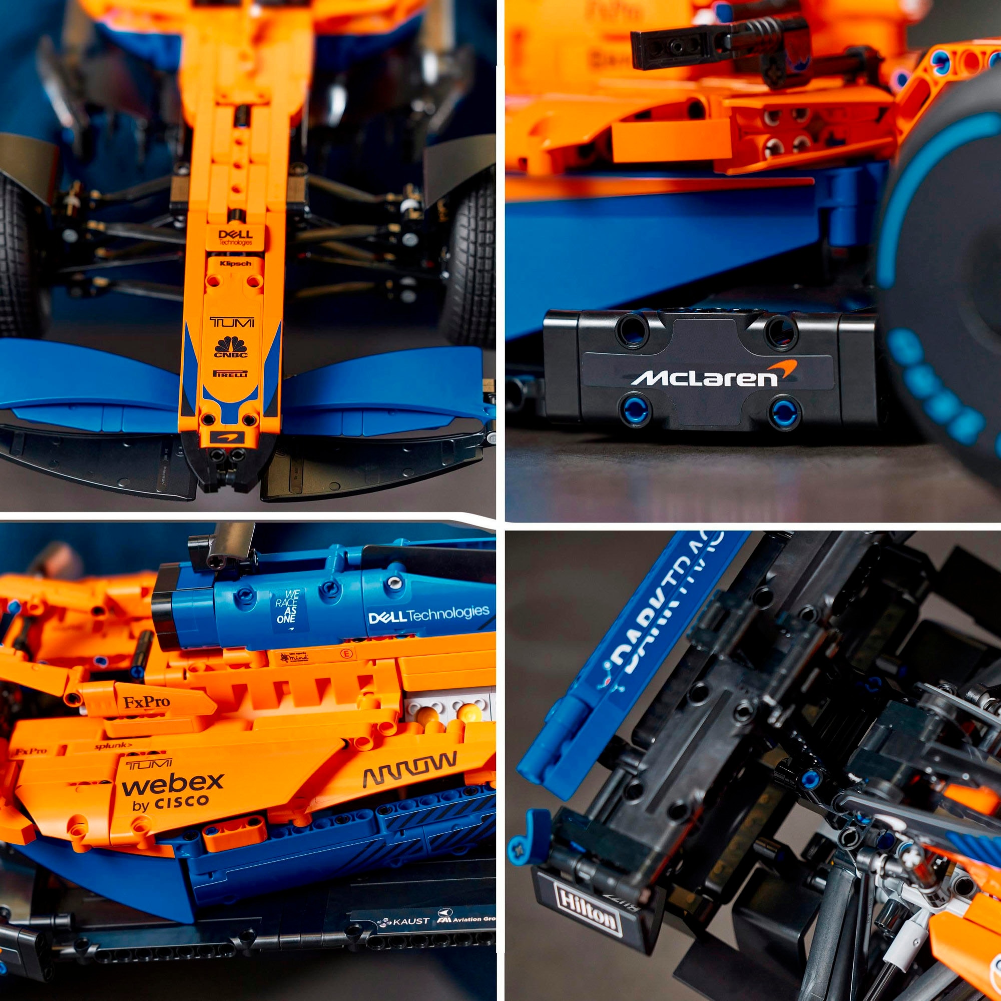 LEGO® Konstruktionsspielsteine »McLaren Formel 1™ Rennwagen (42141), LEGO® Technic«, (1432 St.), Made in Europe