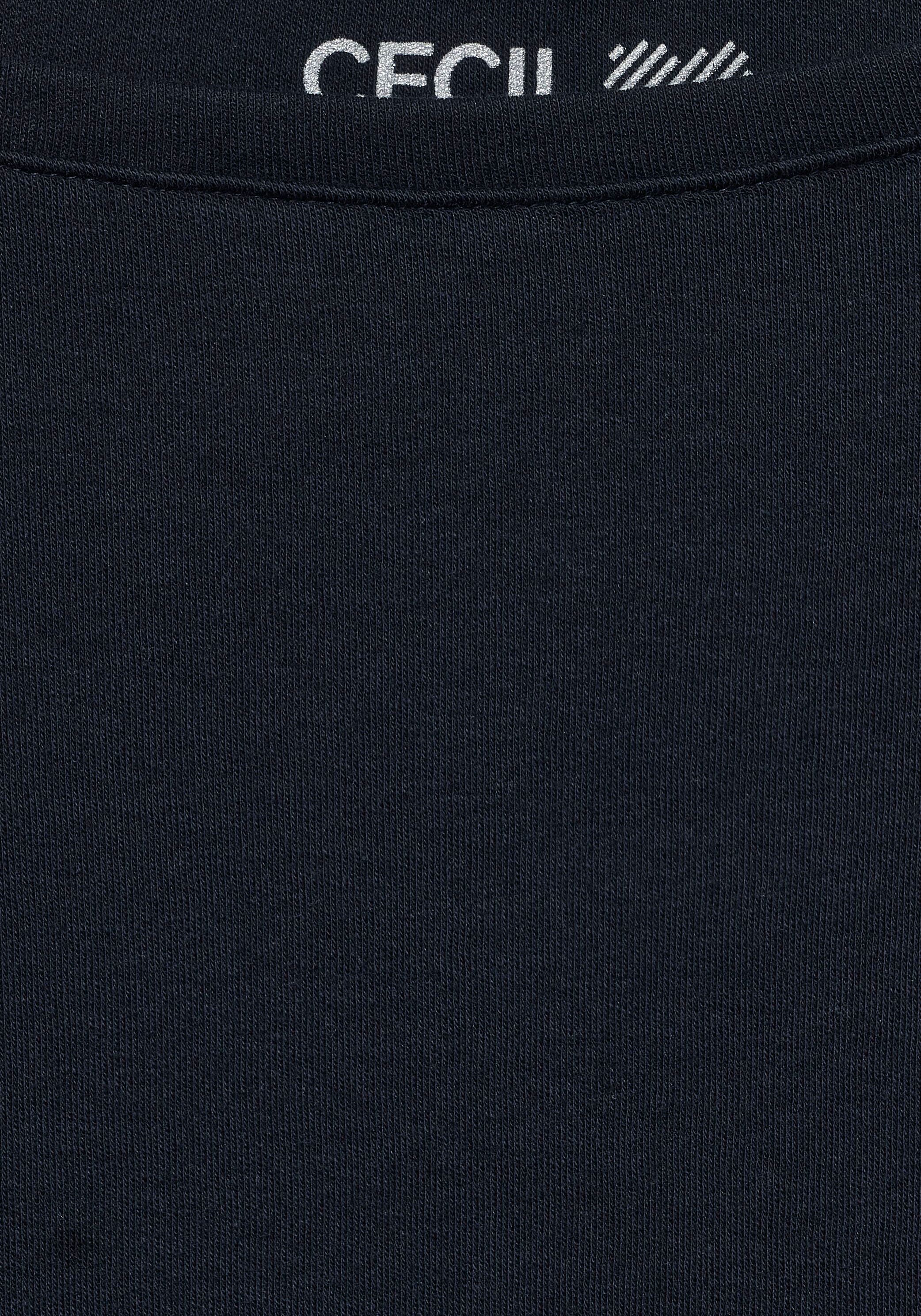 Cecil 3/4-Arm-Shirt, mit klassischem U-Boot-Ausschnitt