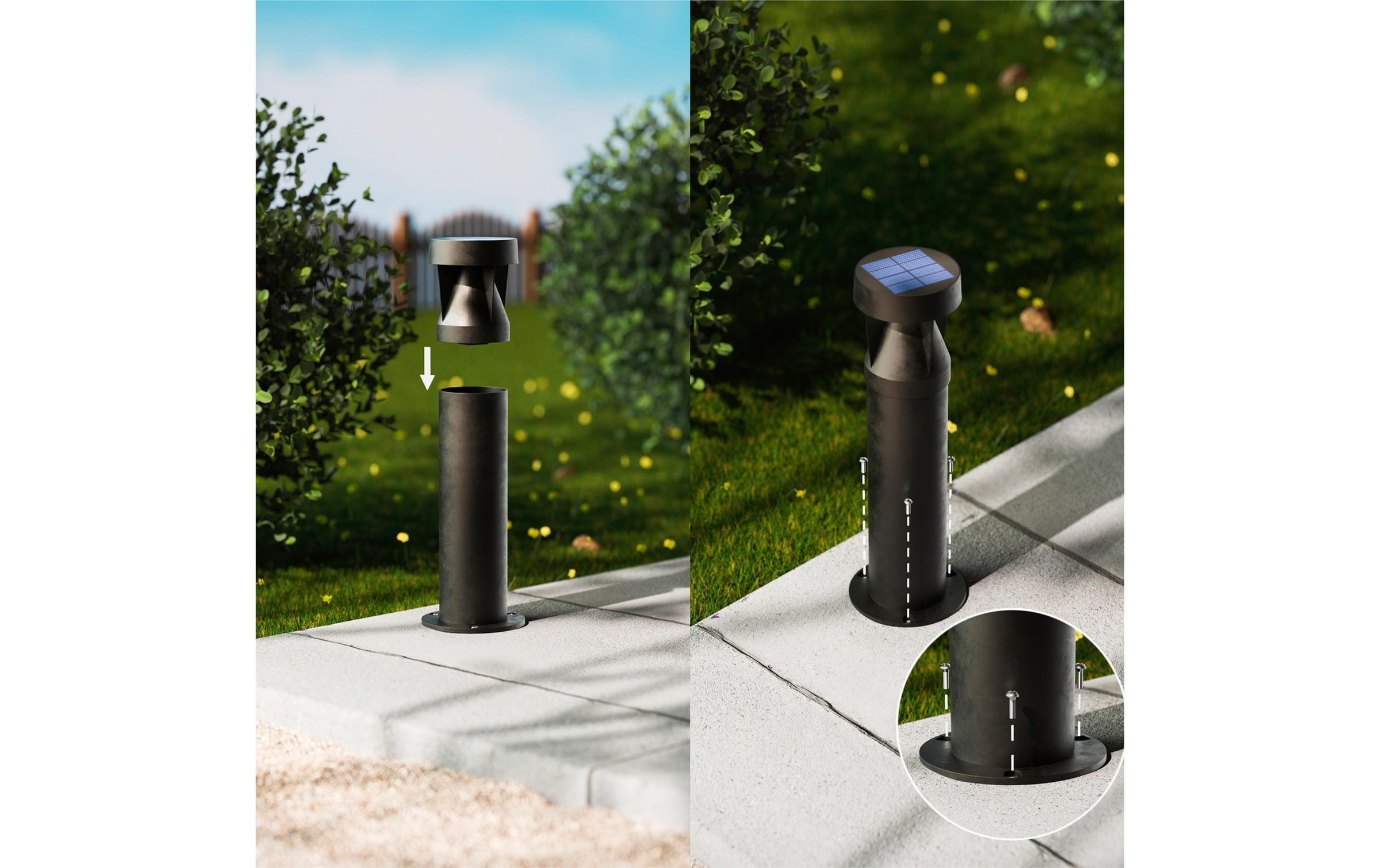 Philips LED Solarleuchte
