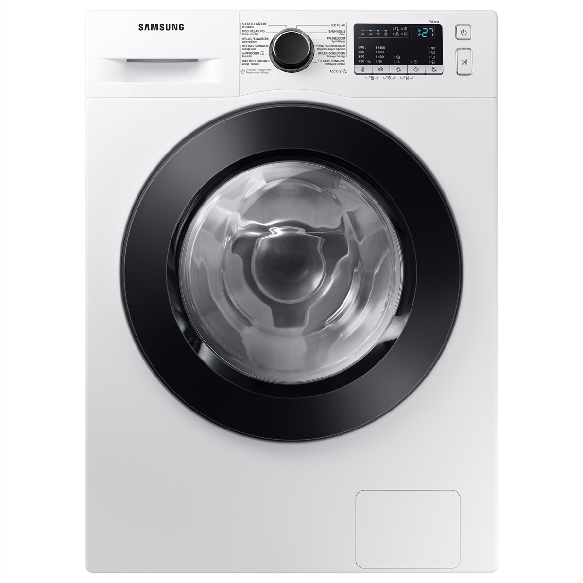 Samsung Waschtrockner »Samsung Waschtrockner WD4000, 8kg + 5kg, WD80T4049CE/WS, Black«