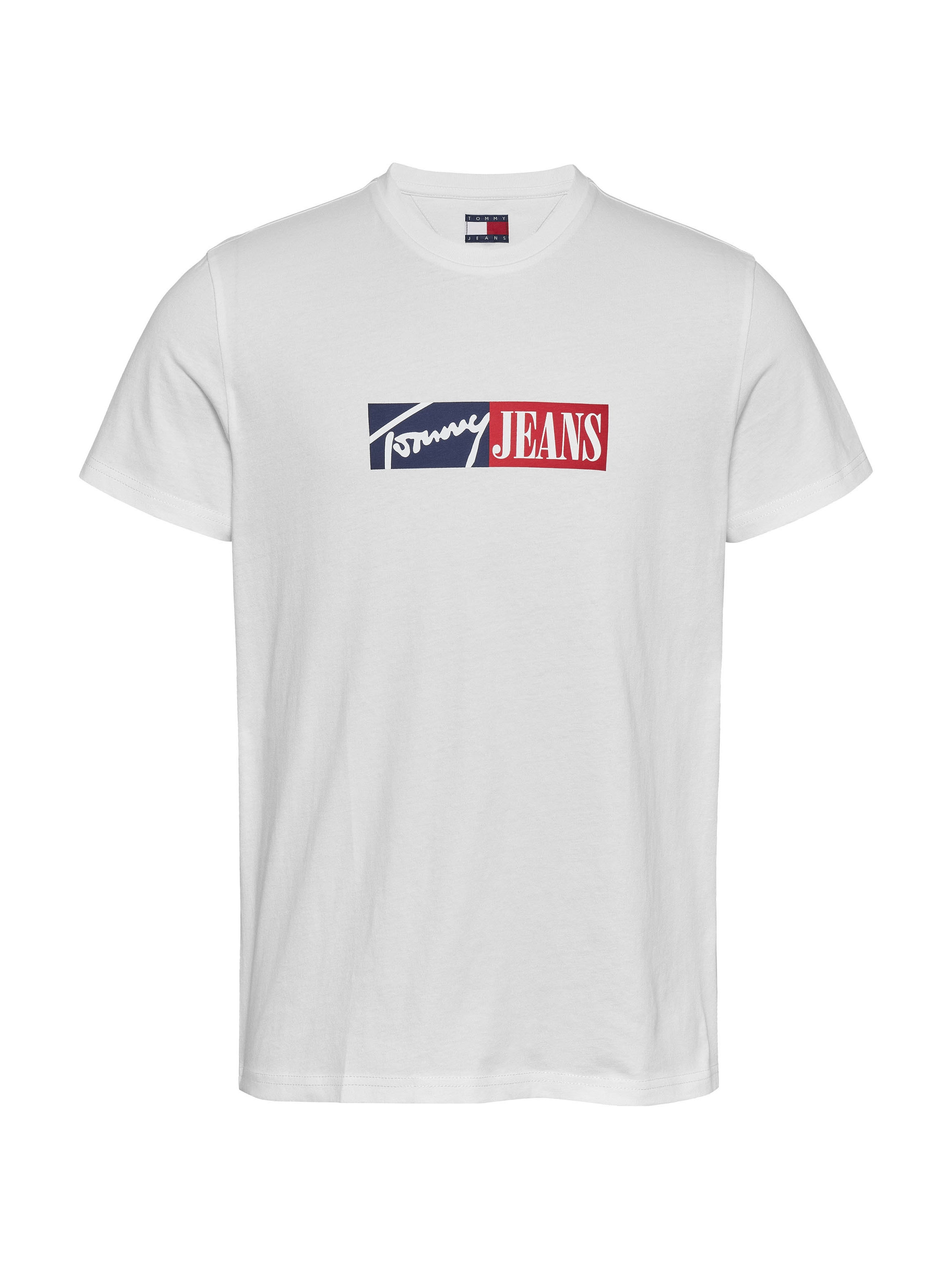 Tommy Jeans Plus Rundhalsshirt »TJM SLIM ENTRY GRAPHIC TEE EXT«, in Grossen Grössen
