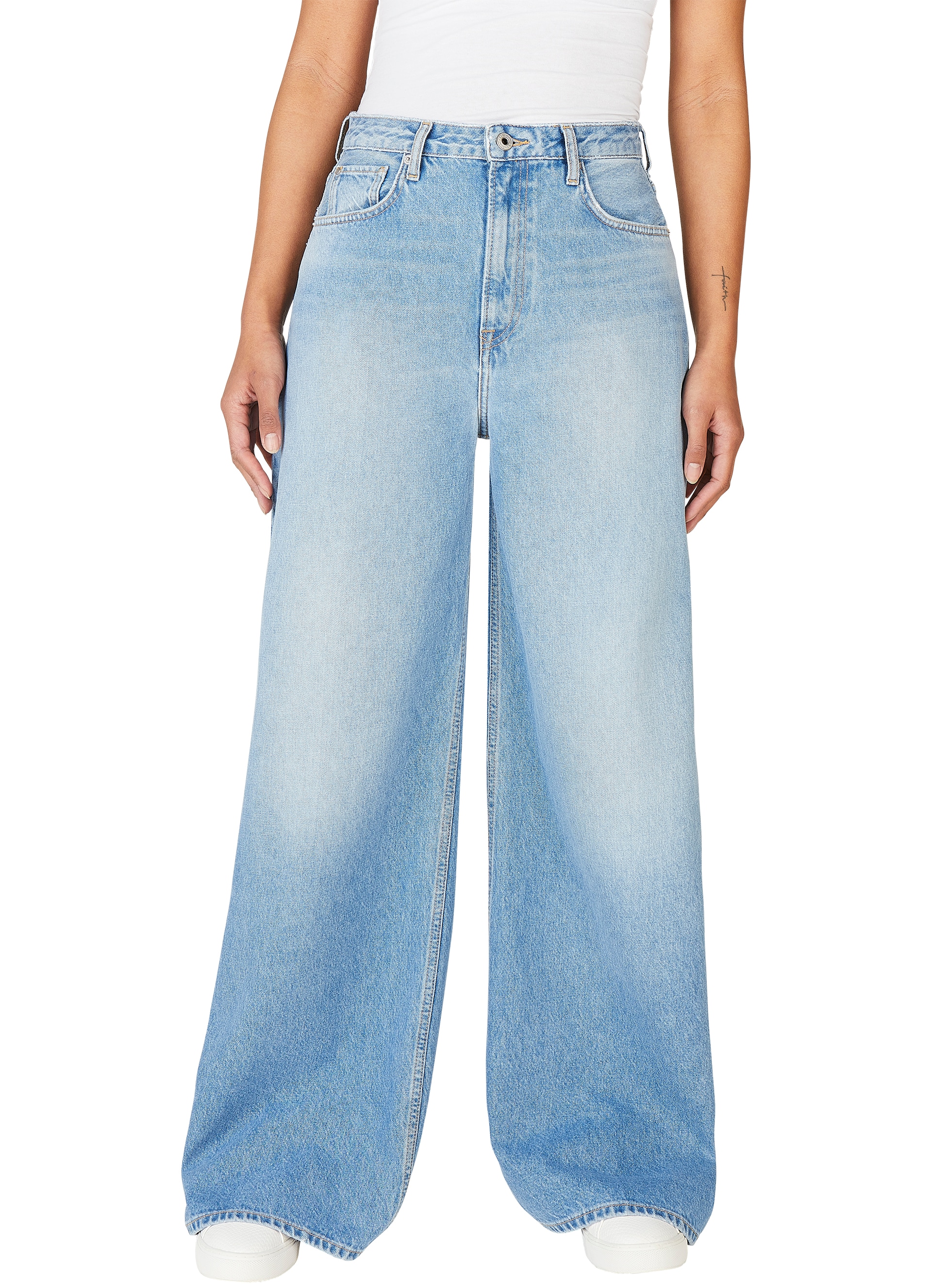 Pepe Jeans Schlagjeans »WIDE LEG JEANS UHW«