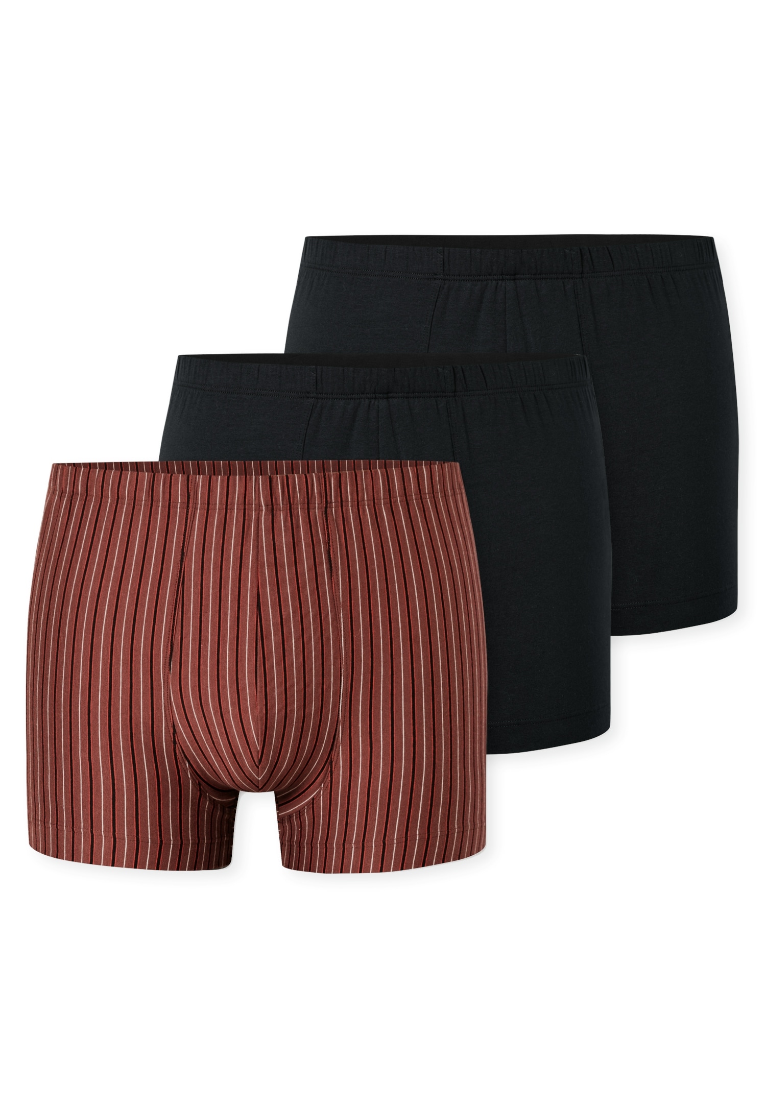 Schiesser Boxershorts »95/5 Essentials« 3er Pack, mit softem, tonalem Komfortbund