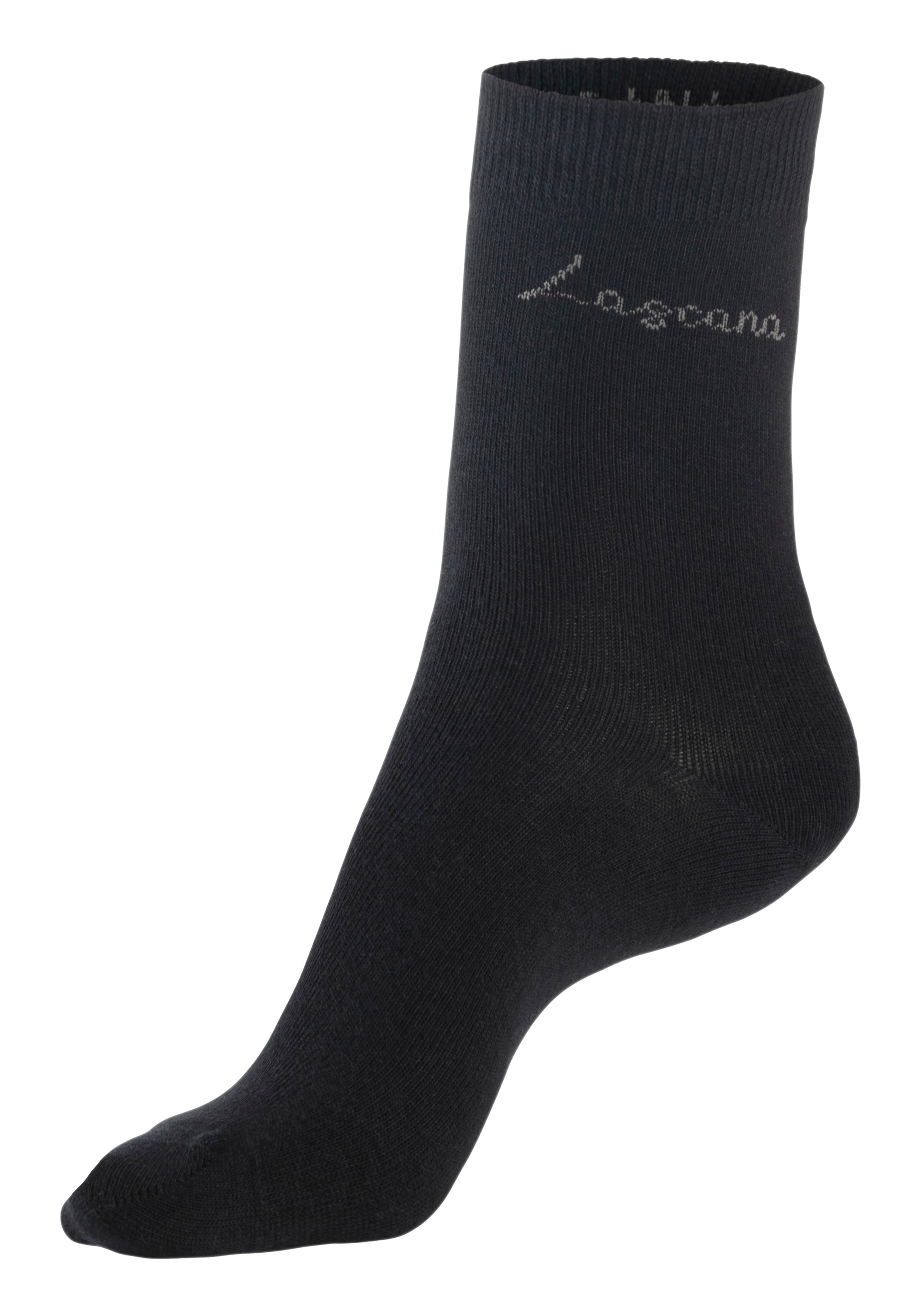 LASCANA Basicsocken, (Box, 4 Paar), in ansprechender Geschenkbox