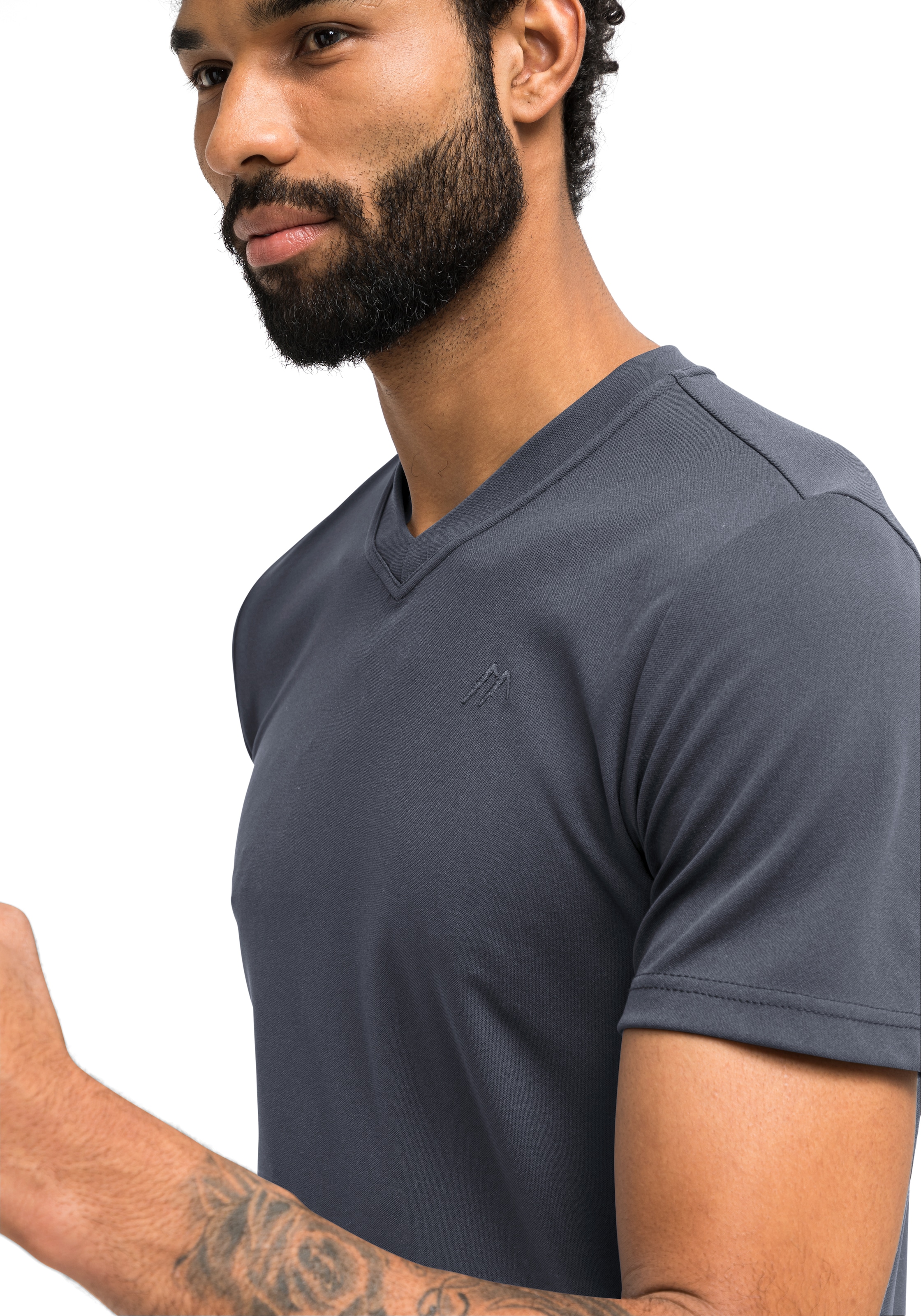 Maier Sports Kurzarmshirt T-Shirt, »Wali«, Wandern Jelmoli-Versand online Freizeit Funktionsshirt shoppen für Herren | und