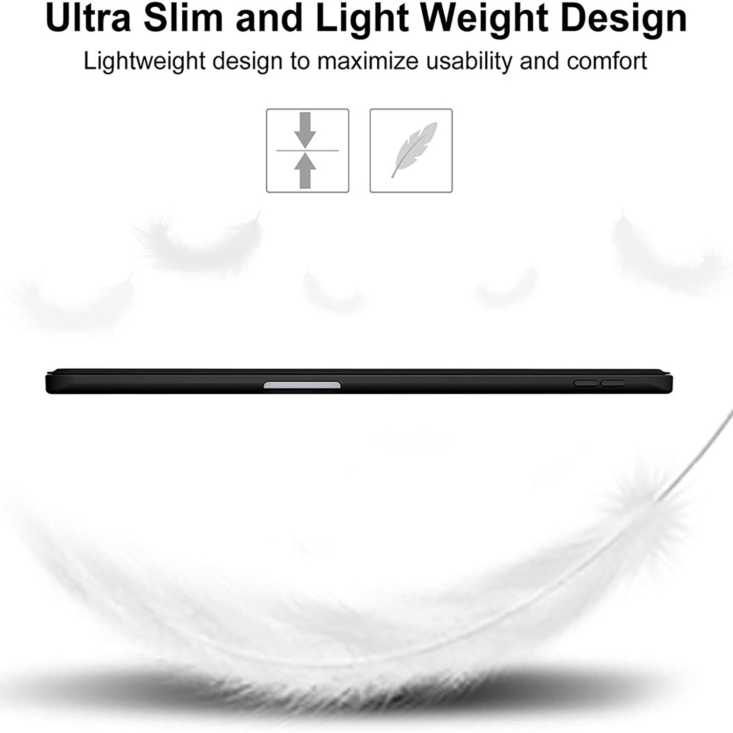 4smarts Tablet-Hülle »Folio Case Basic für Apple iPad 11" (2025)/10.9" (10.Gen)«, iPad 11" (2025)-iPad 10.9" (10. Gen.), Backcover, Schutzhülle, Tabletschutzhülle, Case, Schutzcase, stossfest