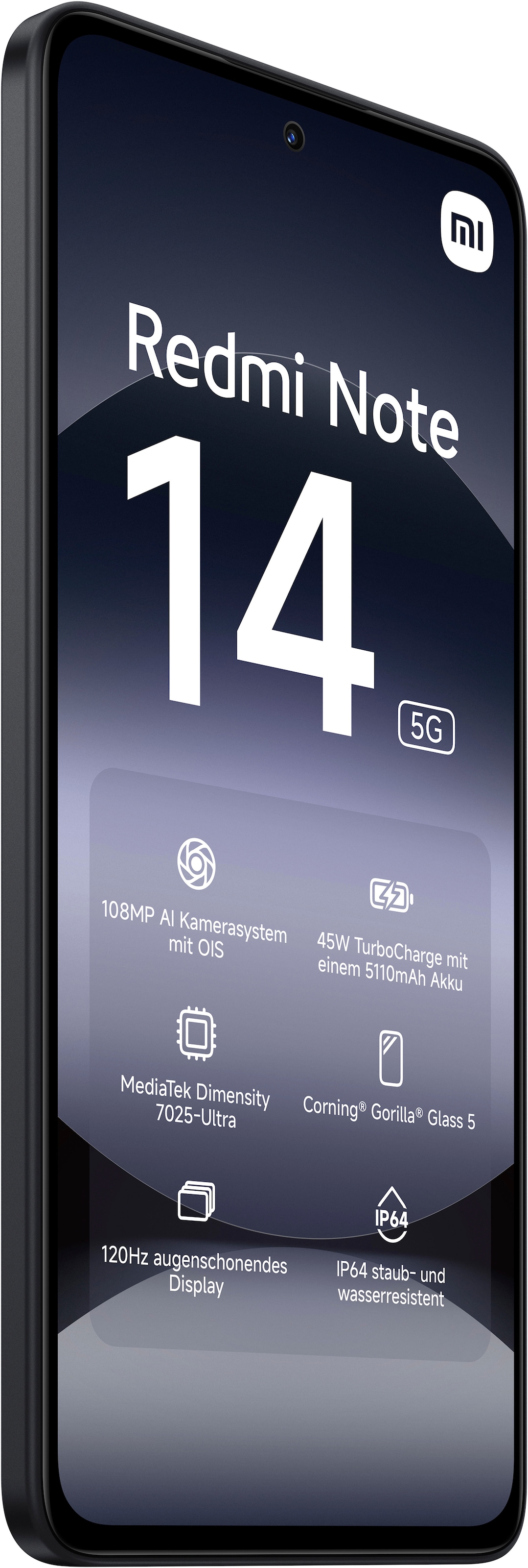 Xiaomi Smartphone »Redmi Note 14 5G«, Mitternachtsschwarz