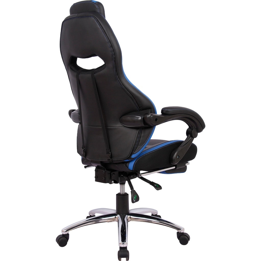 INOSIGN Gaming-Stuhl »Sprinta 1, Chefsessel mit ausziehbarer Fussstütze,«, Kunstleder