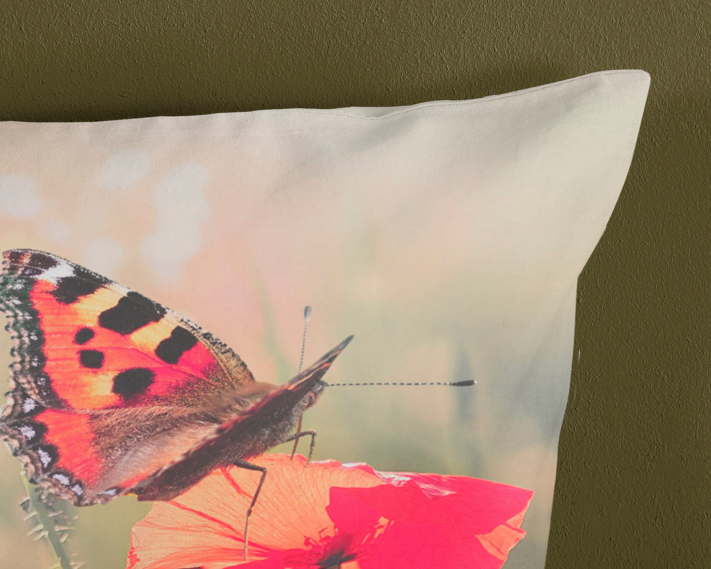 good morning Wendebettwäsche »Poppies«, 100% Baumwolle, 135x200, 2 Teilig, Reissverschluss, Wendeoptik, Poppy