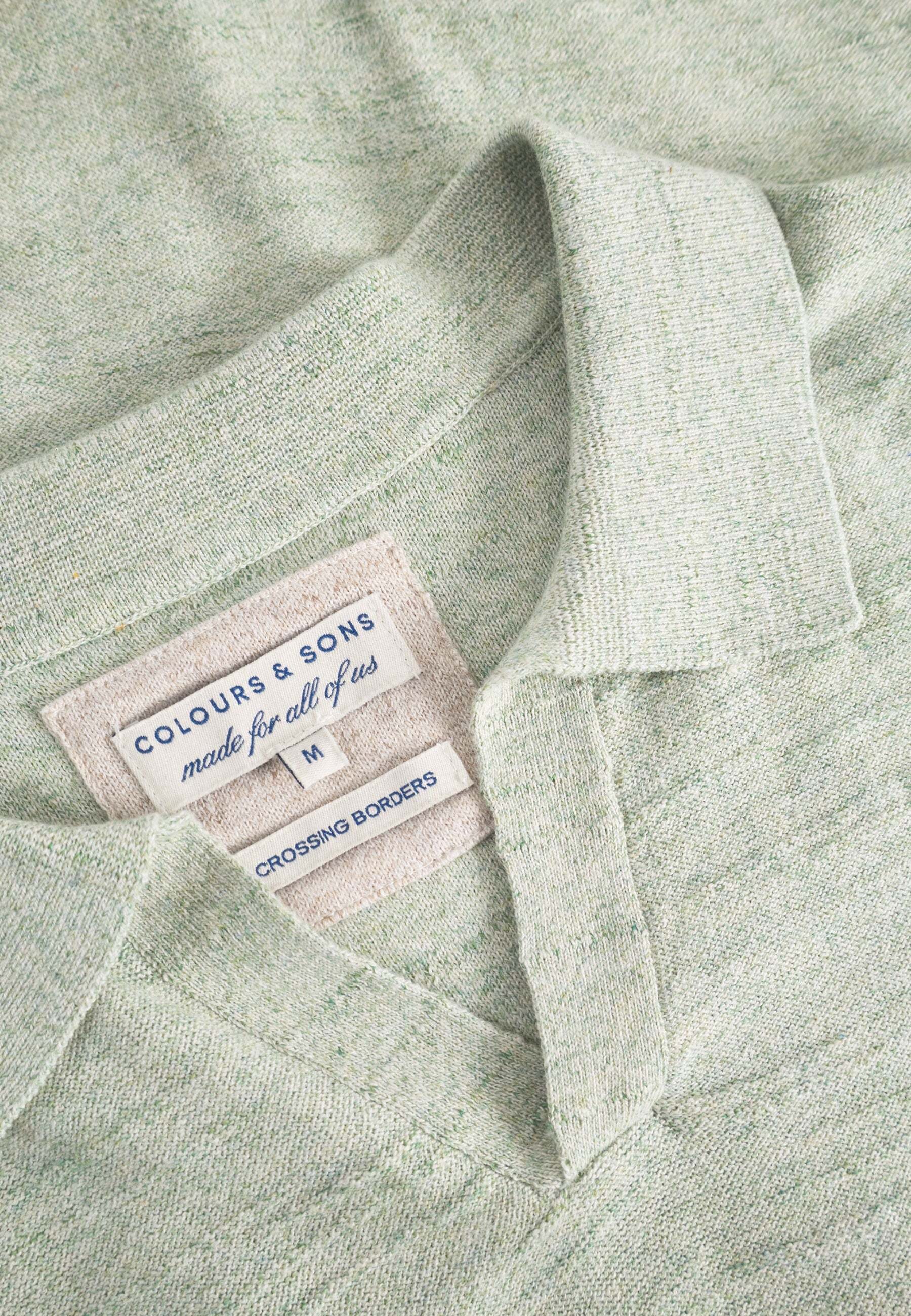 colours & sons Poloshirt »colours & sons Polo Polo-Slub«