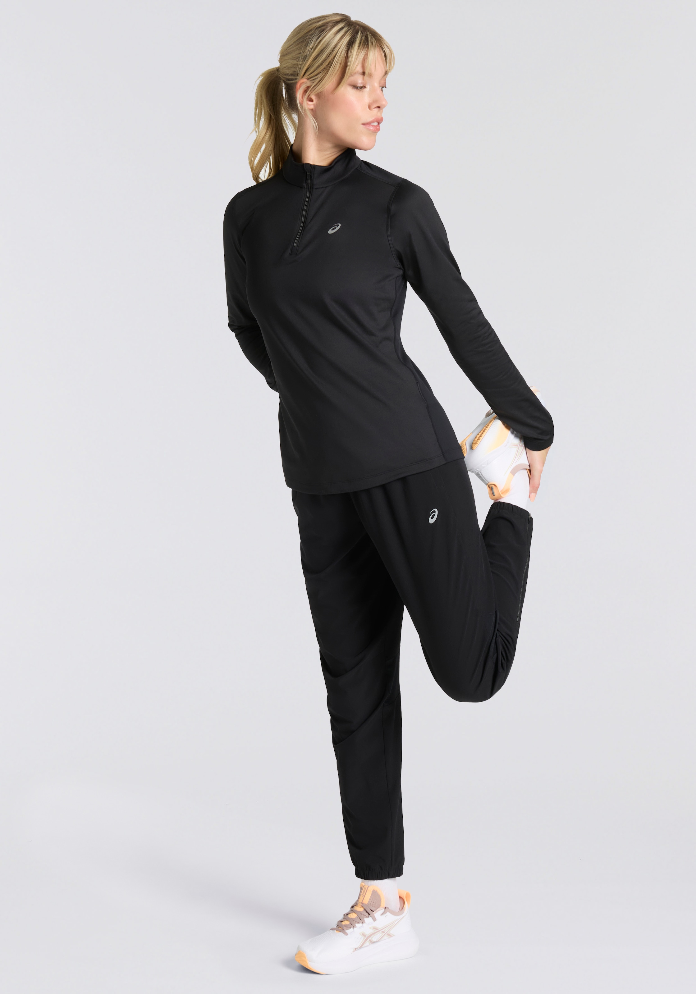 Asics Laufshirt »ASICS CORE LS 1/2 ZIP WINTER TOP«