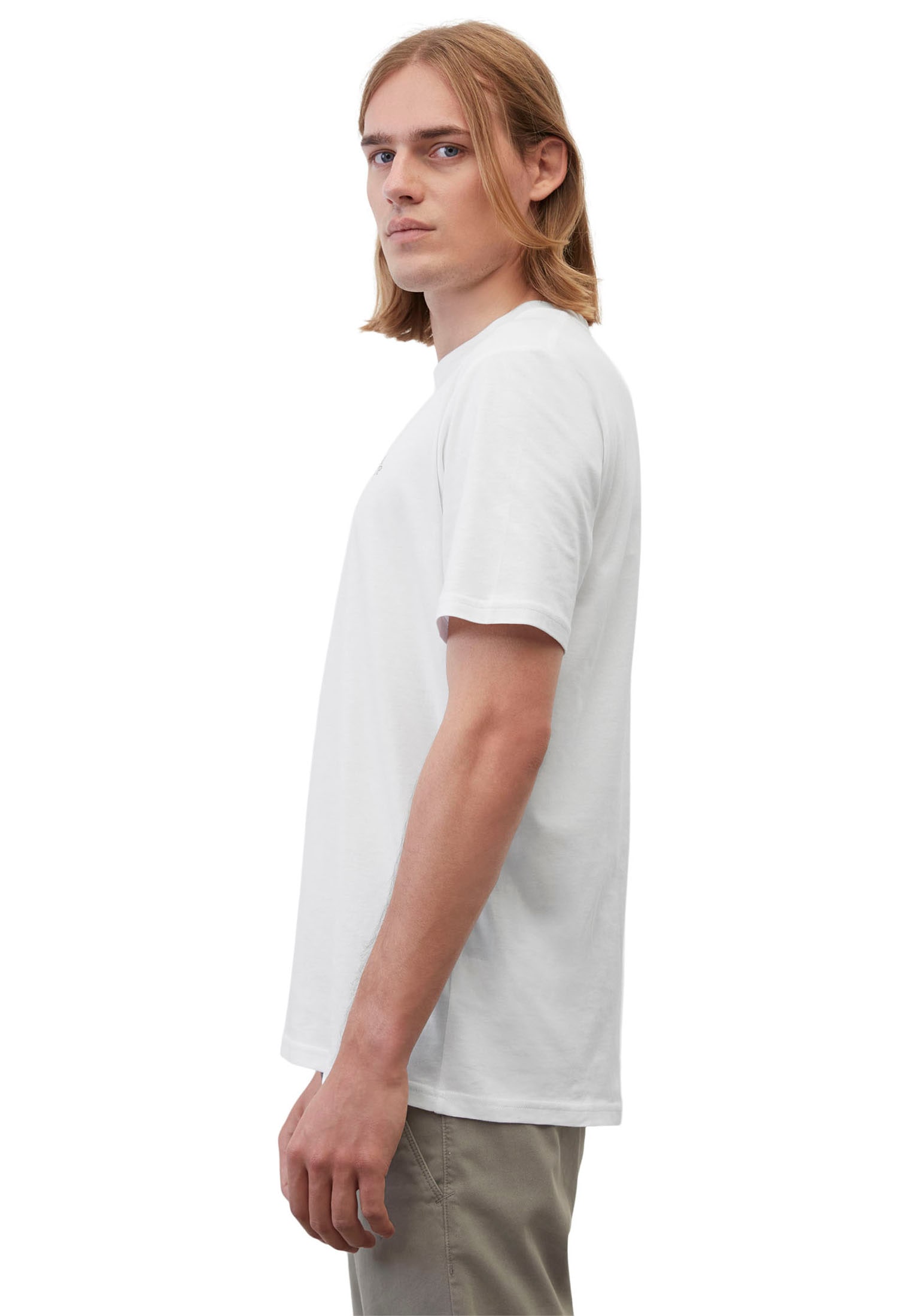 Marc O'Polo T-Shirt, Logo-T-Shirt aus Bio-Baumwolle