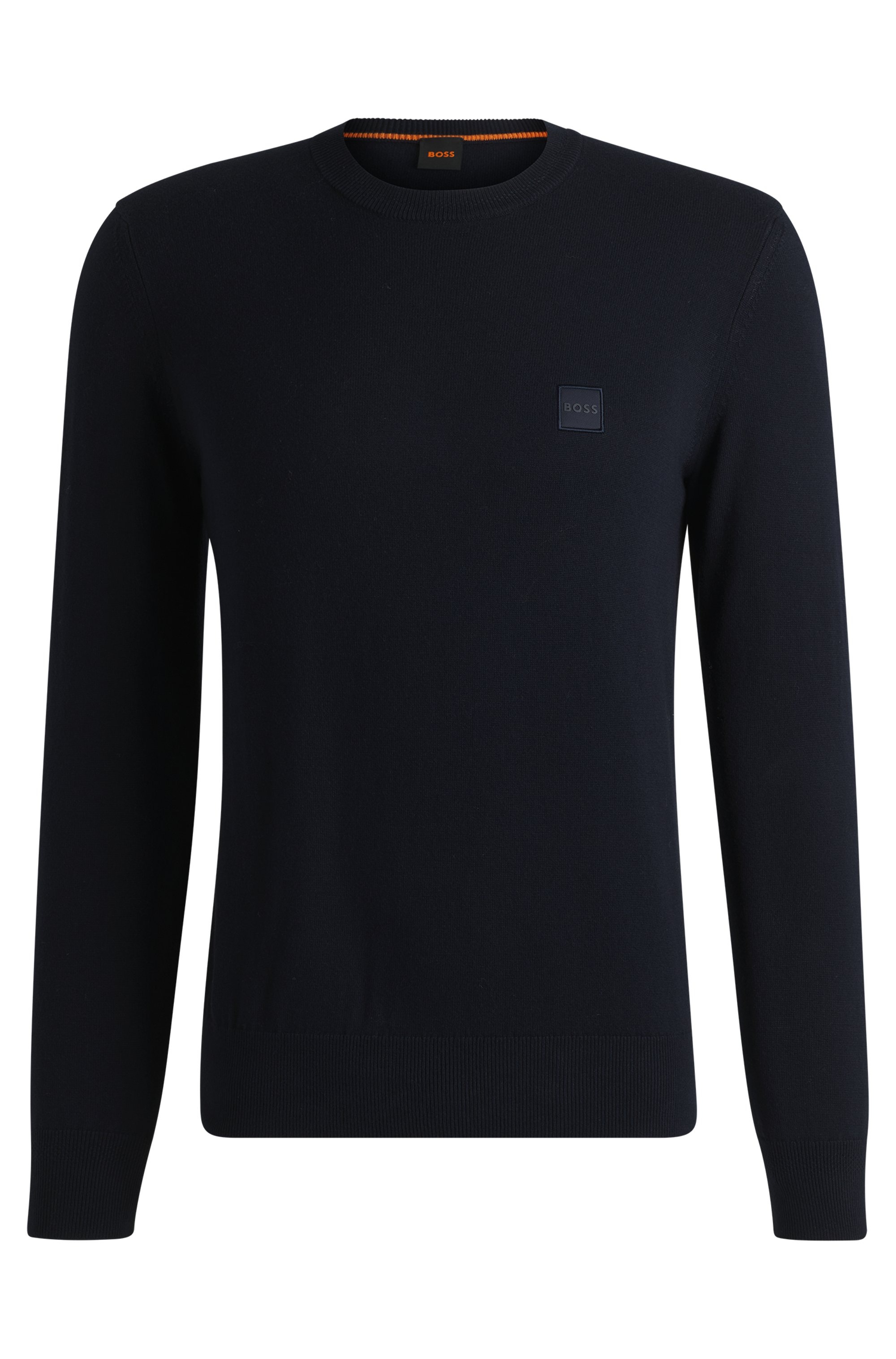 BOSS ORANGE Strickpullover »Kanovano«, mit Rundhalsausschnitt