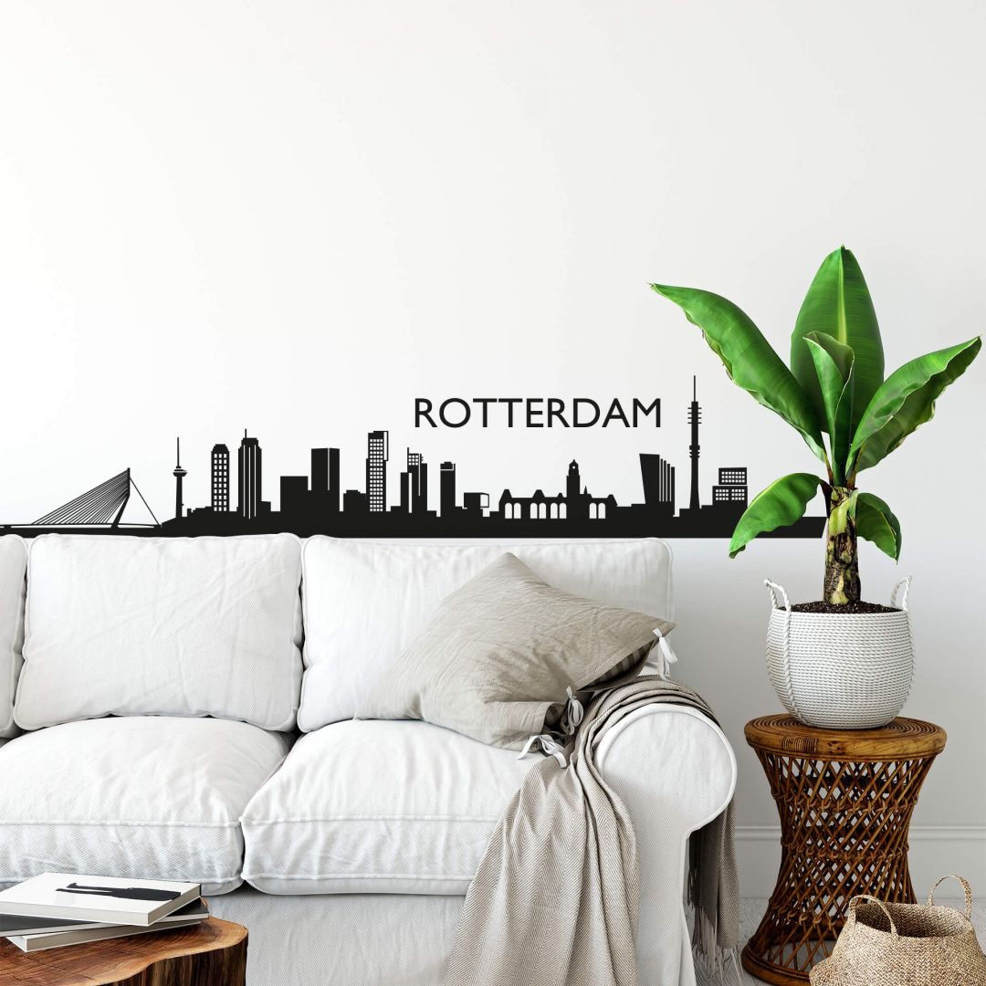 bestellen | Skyline online »Stadt (1 120cm«, Jelmoli-Versand St.) Rotterdam Wandtattoo Wall-Art