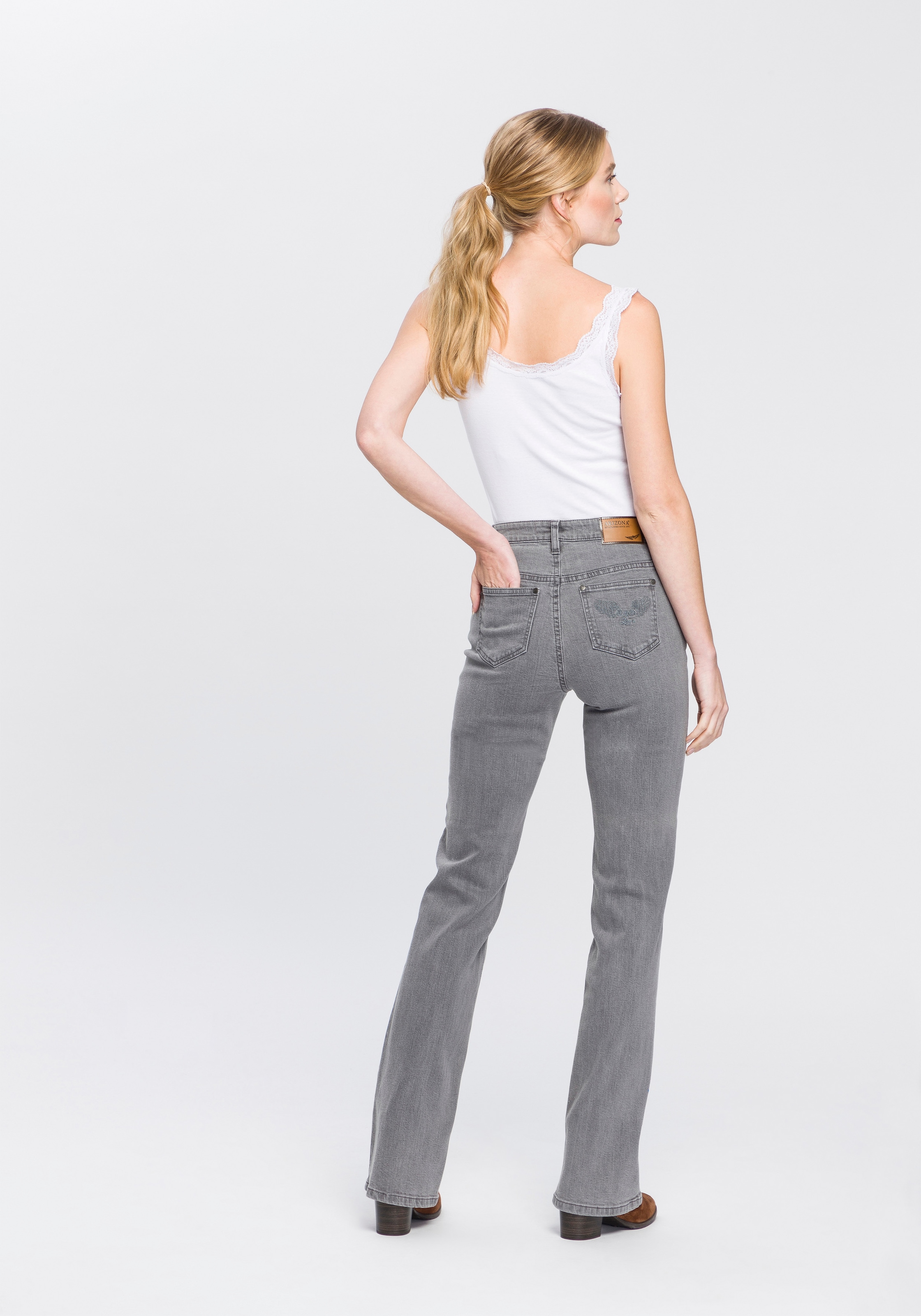 Arizona Bootcut-Jeans High Schweiz bei Jelmoli-Versand online kaufen Waist »Comfort-Fit«