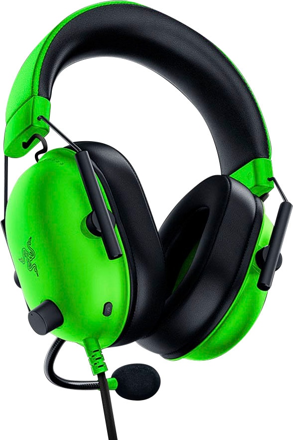 RAZER Gaming-Headset »Blackshark V2 X - Razer Green«, Rauschunterdrückung
