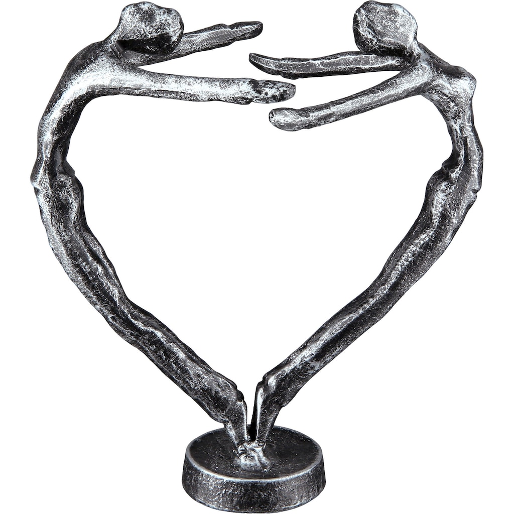 Casablanca by Gilde Dekofigur »Design Skulptur In Love, silber«
