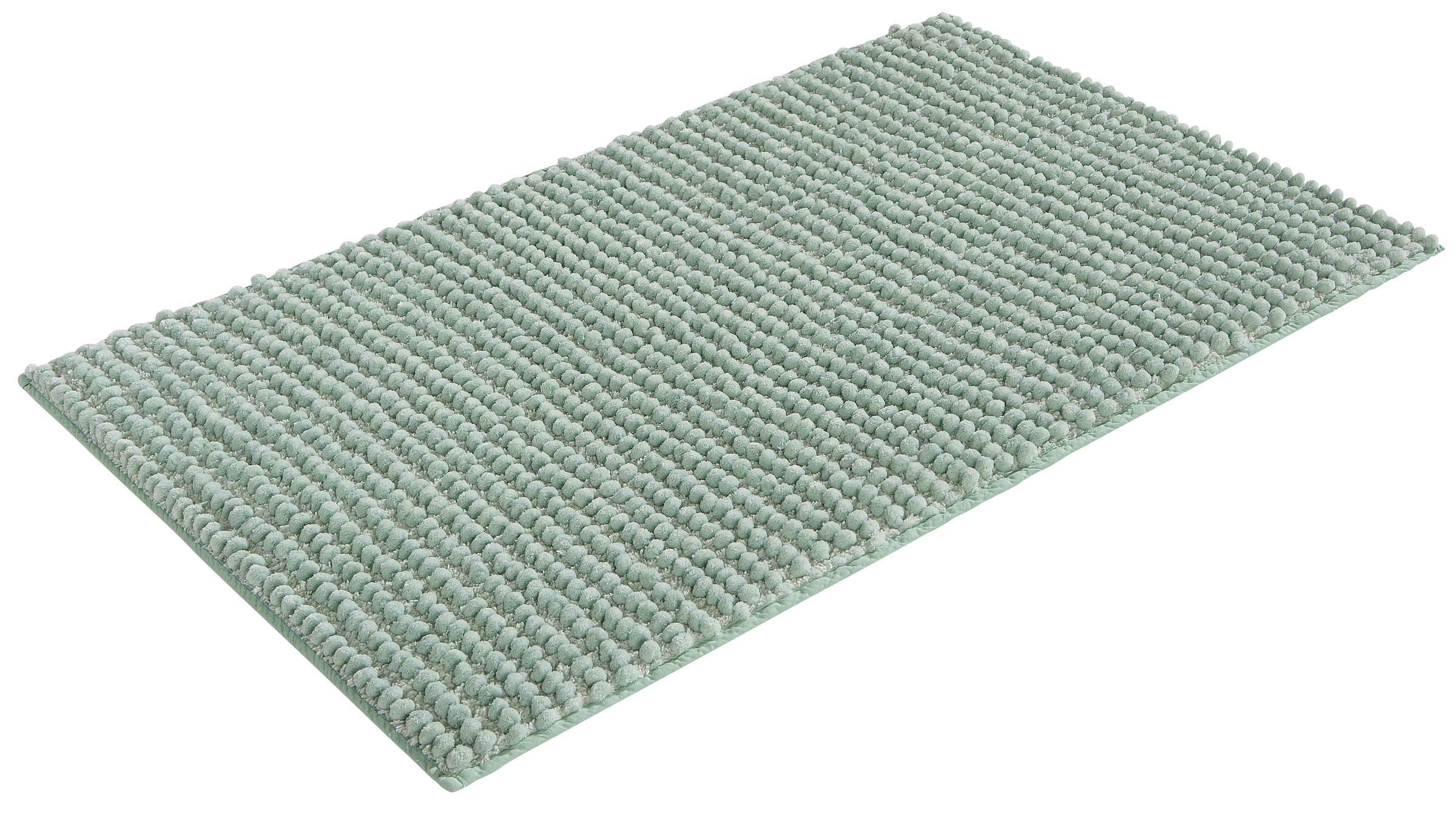 my home Badematte »Renat, Badvorleger, Badezimmer Teppich, Scandi«, fussbodenheizungsgeeignet-schnell trocknend-strapazierfähig, Badteppich, Badgarnitur, Chenille-Optik, auch als 3 tlg. Set