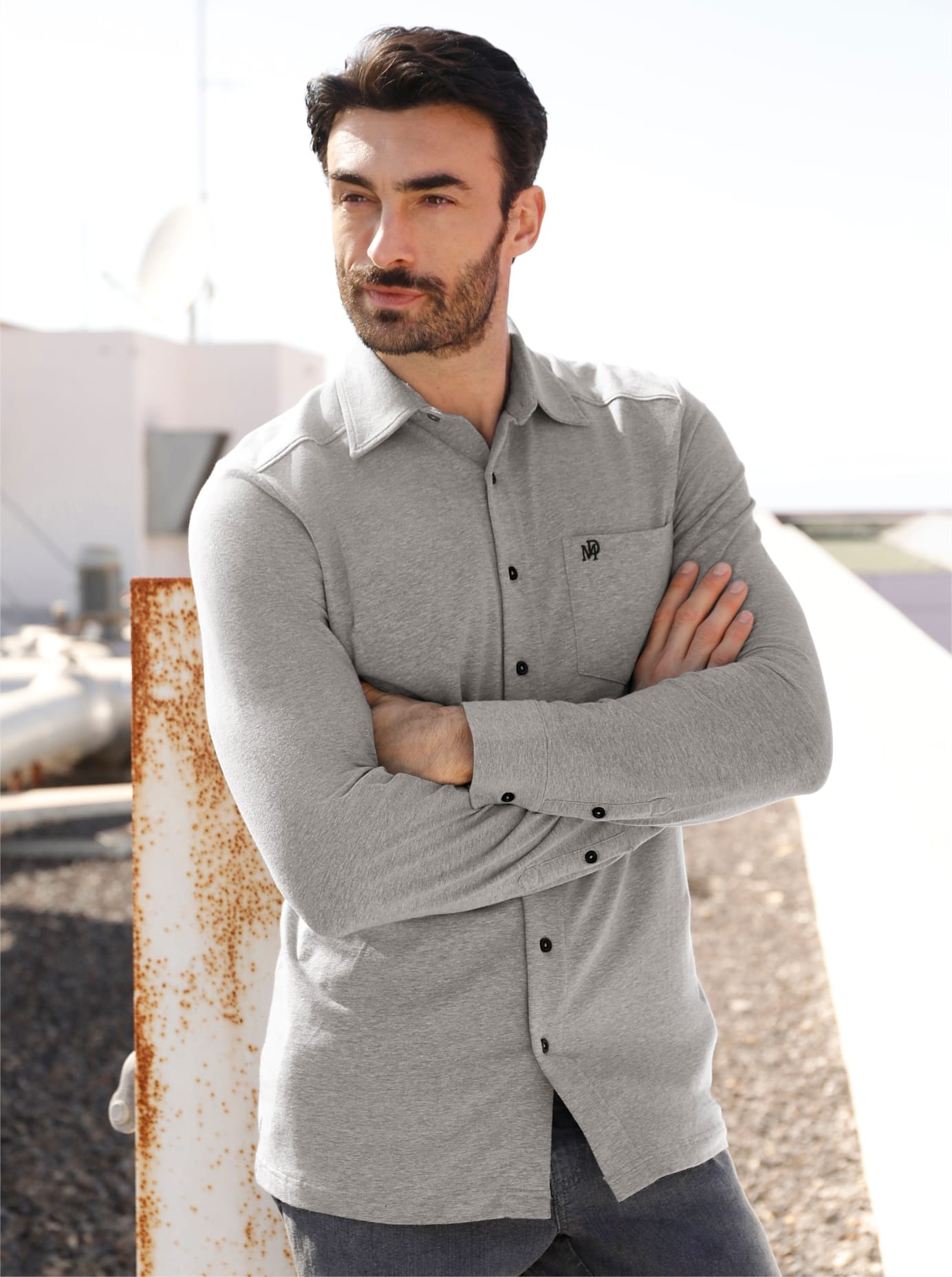 Marco Donati Langarmhemd